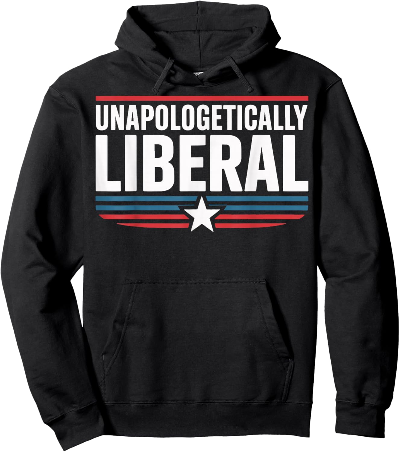 Unapologetically Liberal Hoodie - Hoodie | Black