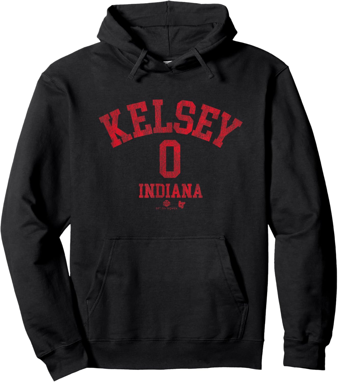 Kelsey Mitchell - Superstar - Indiana Basketball Hoodie - Hoodie | Black