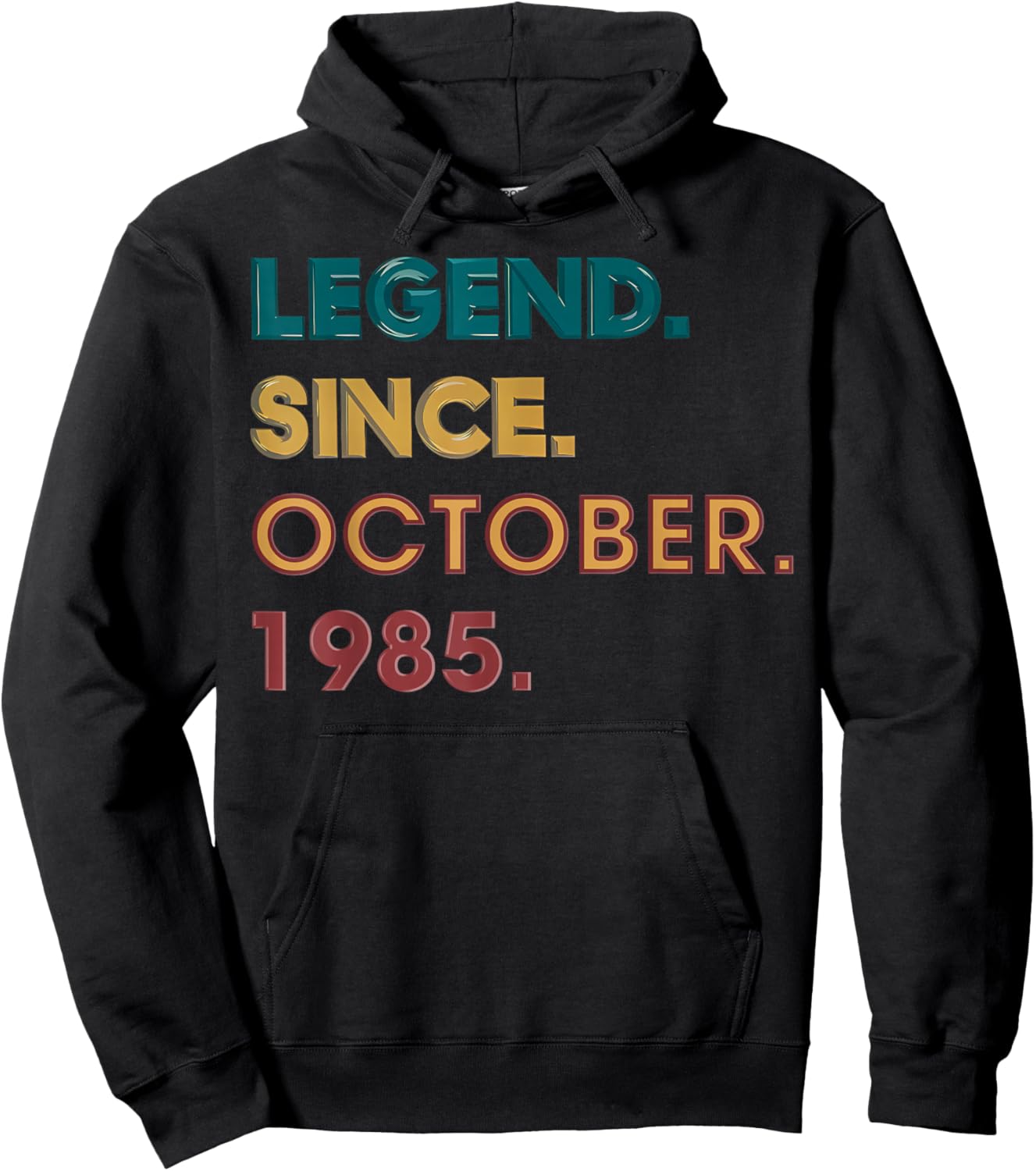 Legend 1985 40th Birthday Gifts Women 40 Year Old Hoodie - Hoodie | Black