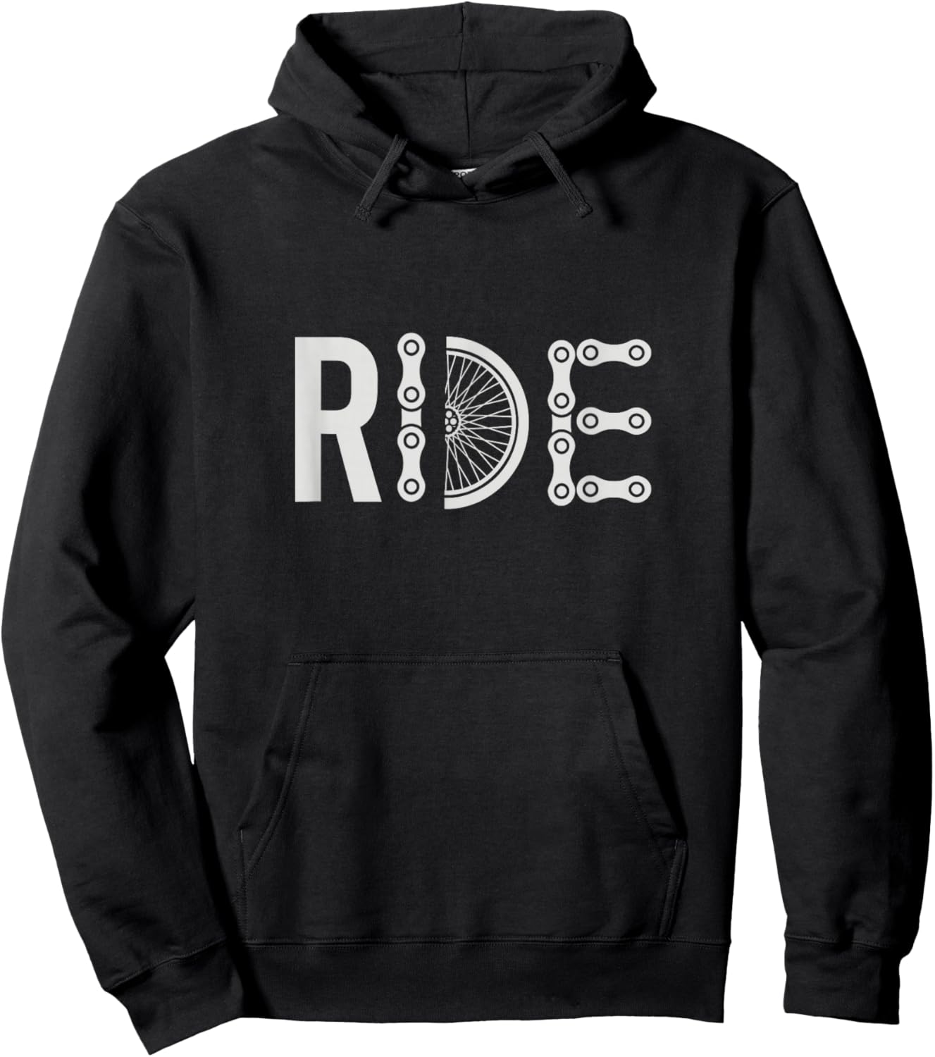 Cycling Bicycle Biker Men Women Kids Biking Hoodie - Hoodie | Black