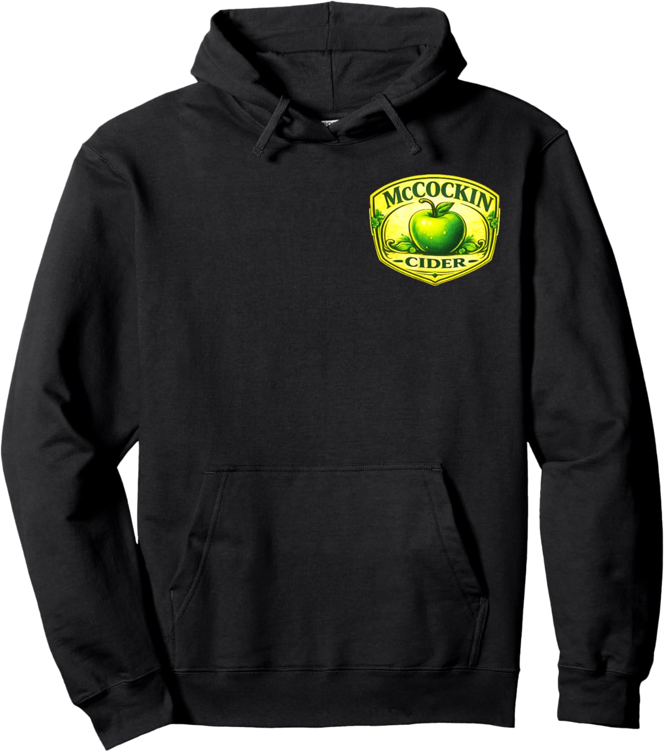 McCockin Cider St Patrick’s Day Edition Irish Double Sided Hoodie - Hoodie | Black