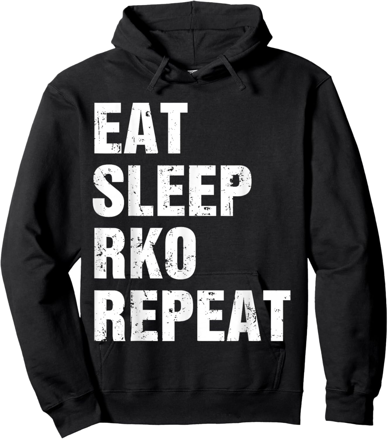 Eat Sleep RKO Repeat Hoodie - Hoodie | Black