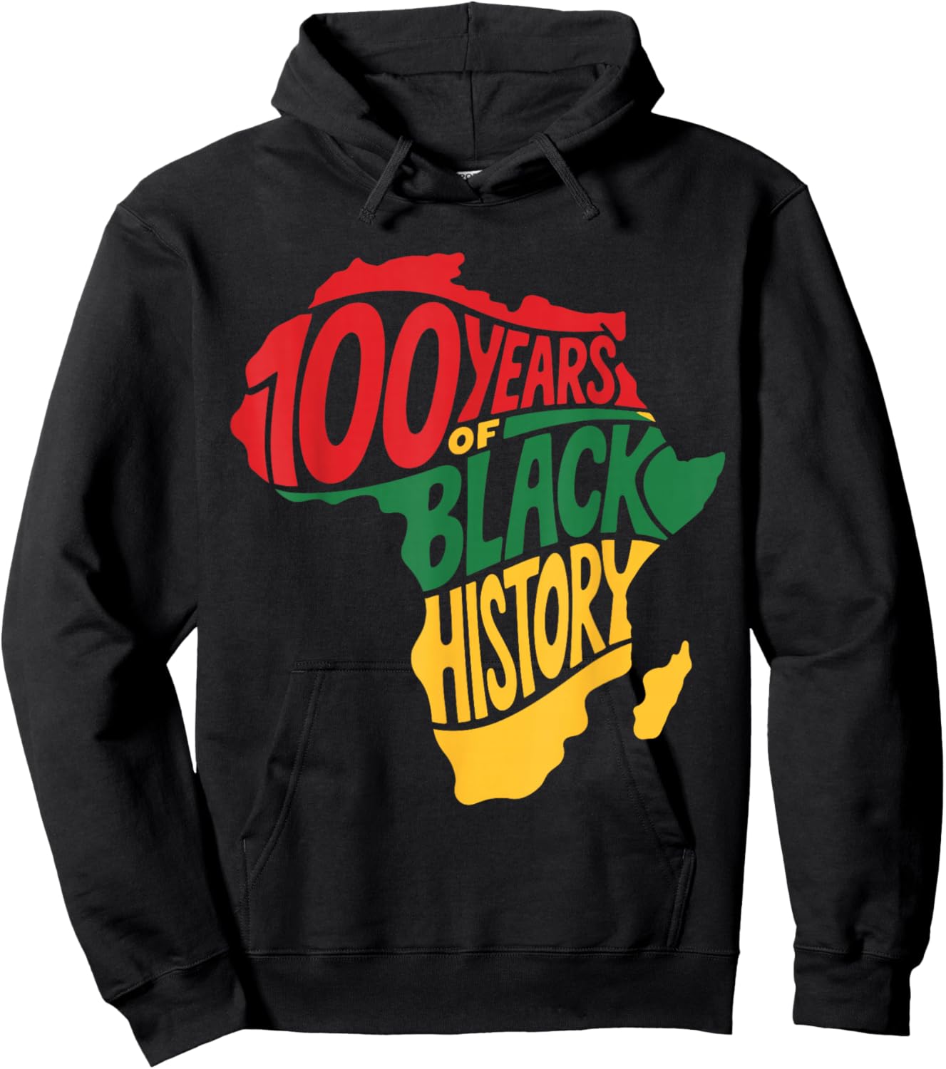 Vintage Black History Month 100 Years 1926 African American Hoodie - Hoodie | Black