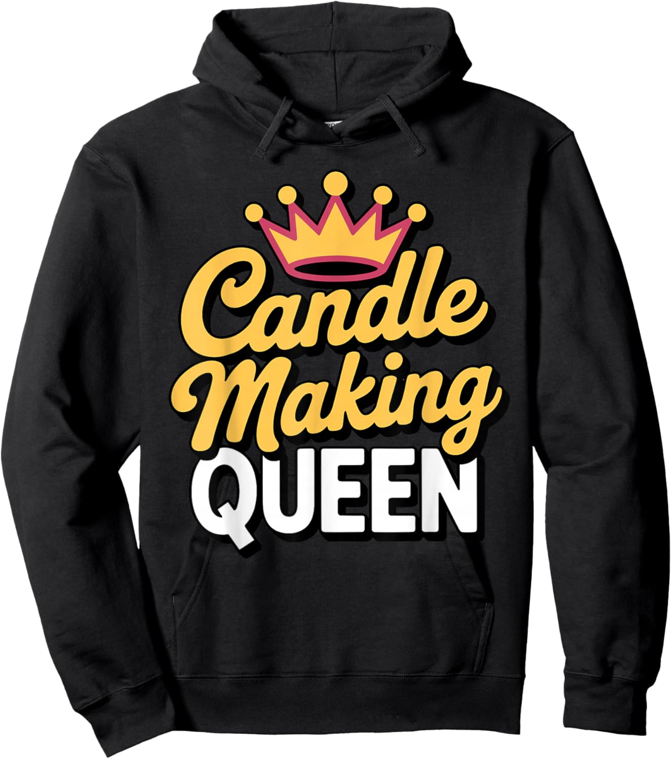 Cool Candle Making Art Girls Lady Candle Maker Hoodie - Hoodie | Black