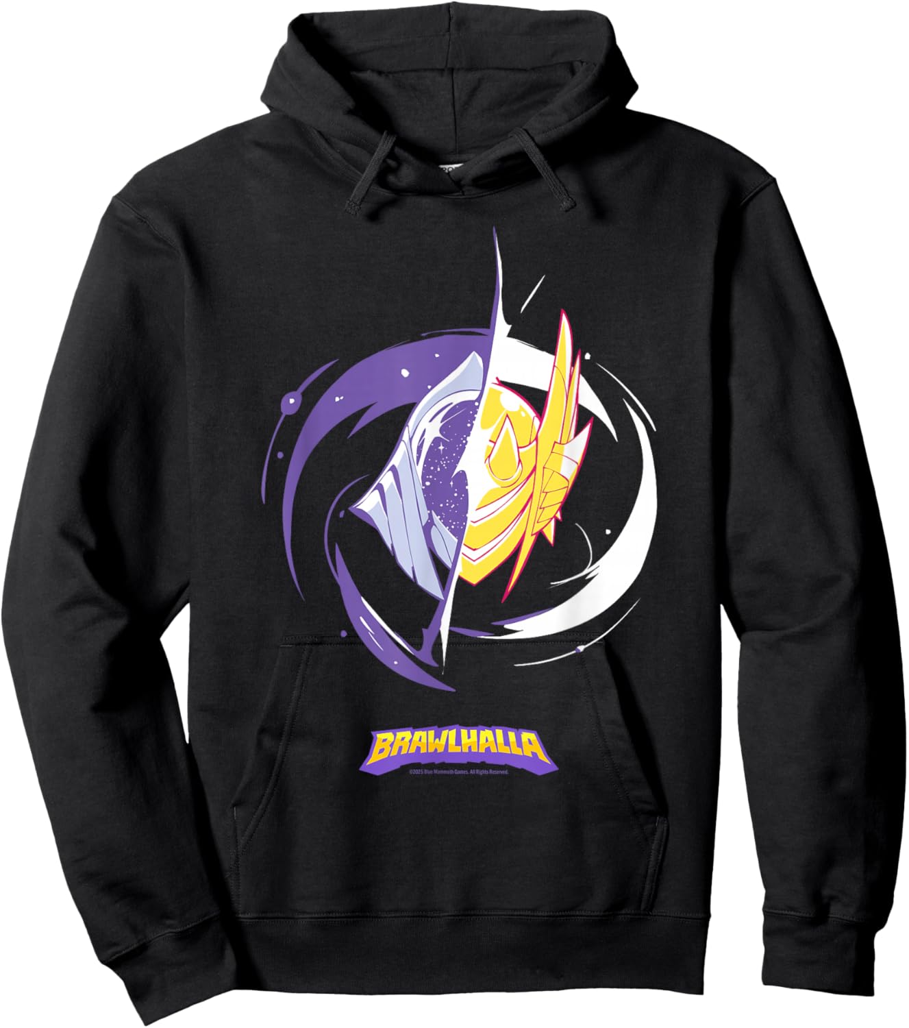 Brawlhalla Purple and Gold Officially Licensed Hoodie - Hoodie | Black
