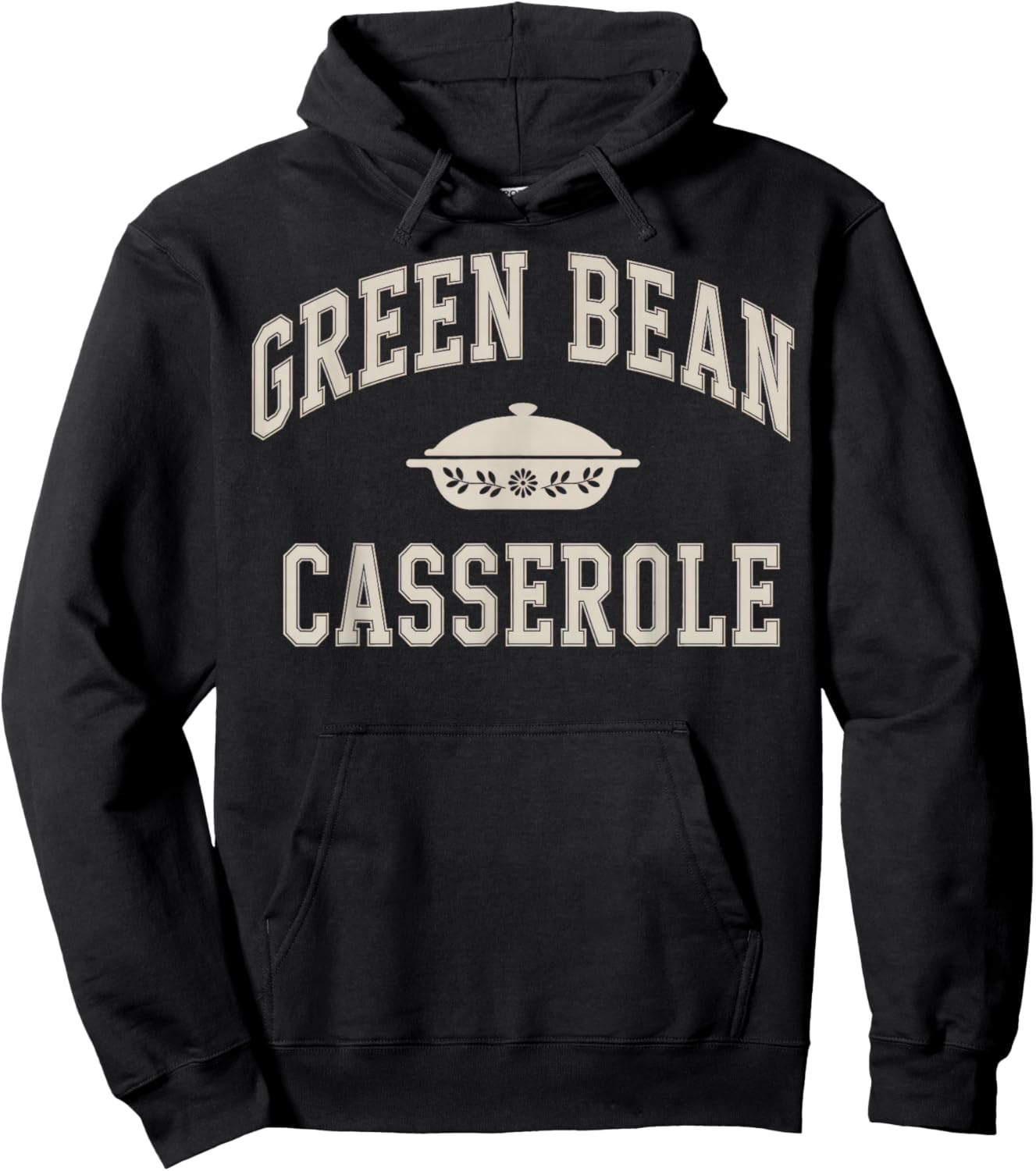 Green Bean Casserole Thanksgiving Hoodie - Hoodie | Black