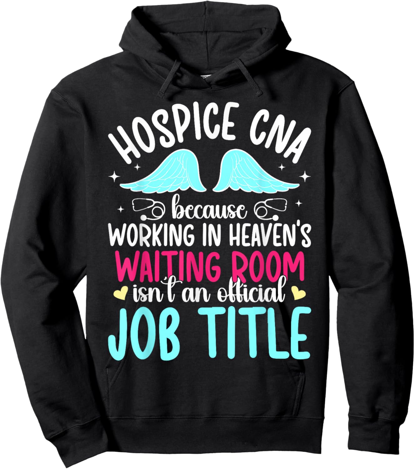 Hospice CNA Hospice Certified Nurse Assistant Appreciation Hoodie - Hoodie | Black