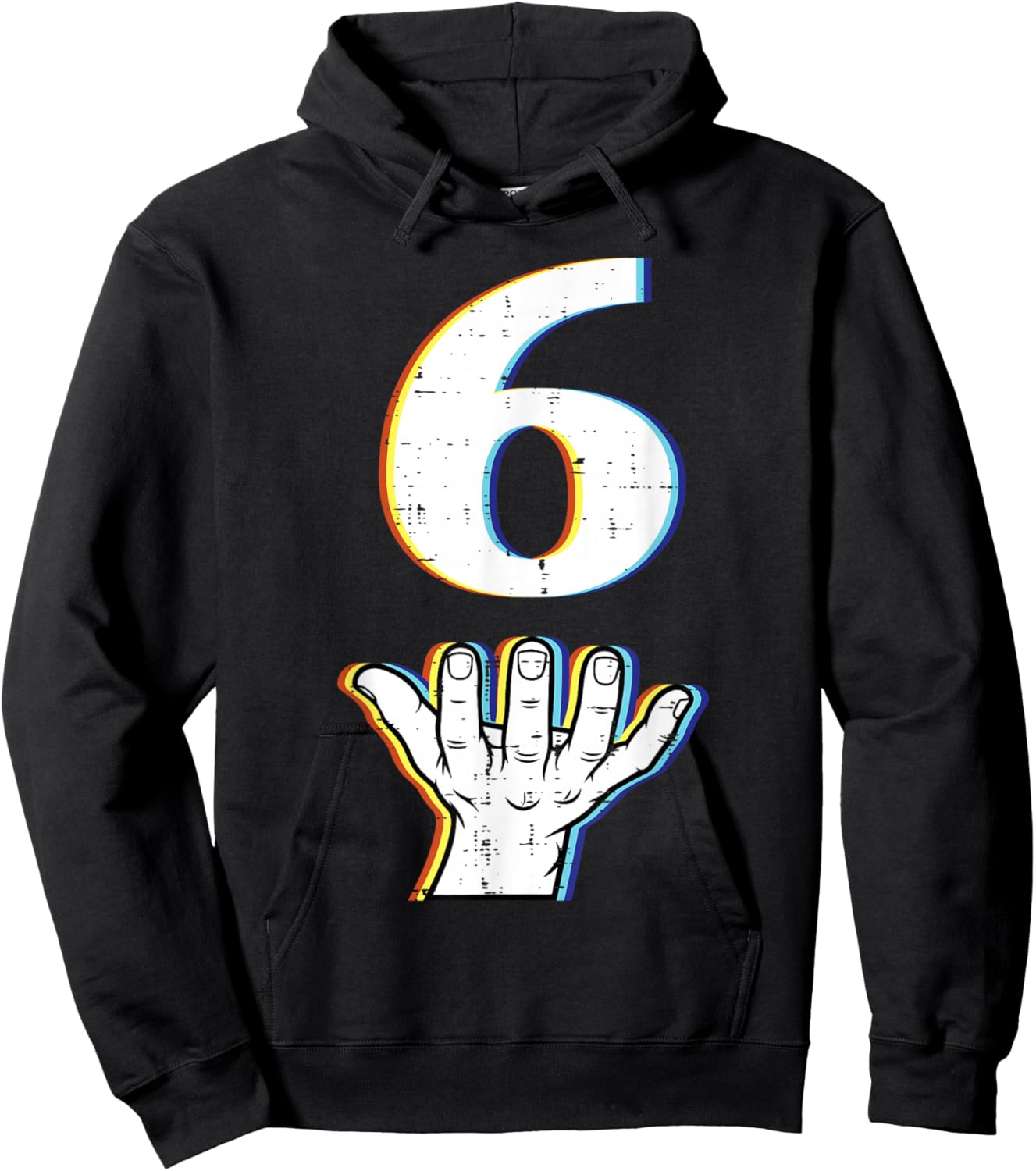 Number 6 Matching 67 Meme Halloween Costume Men Women Kids Hoodie - Hoodie | Black