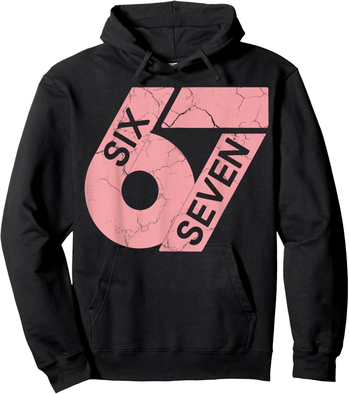 Pink and White Number 67 Jersey Player Uniform #67 Fan Hoodie - Hoodie | Black