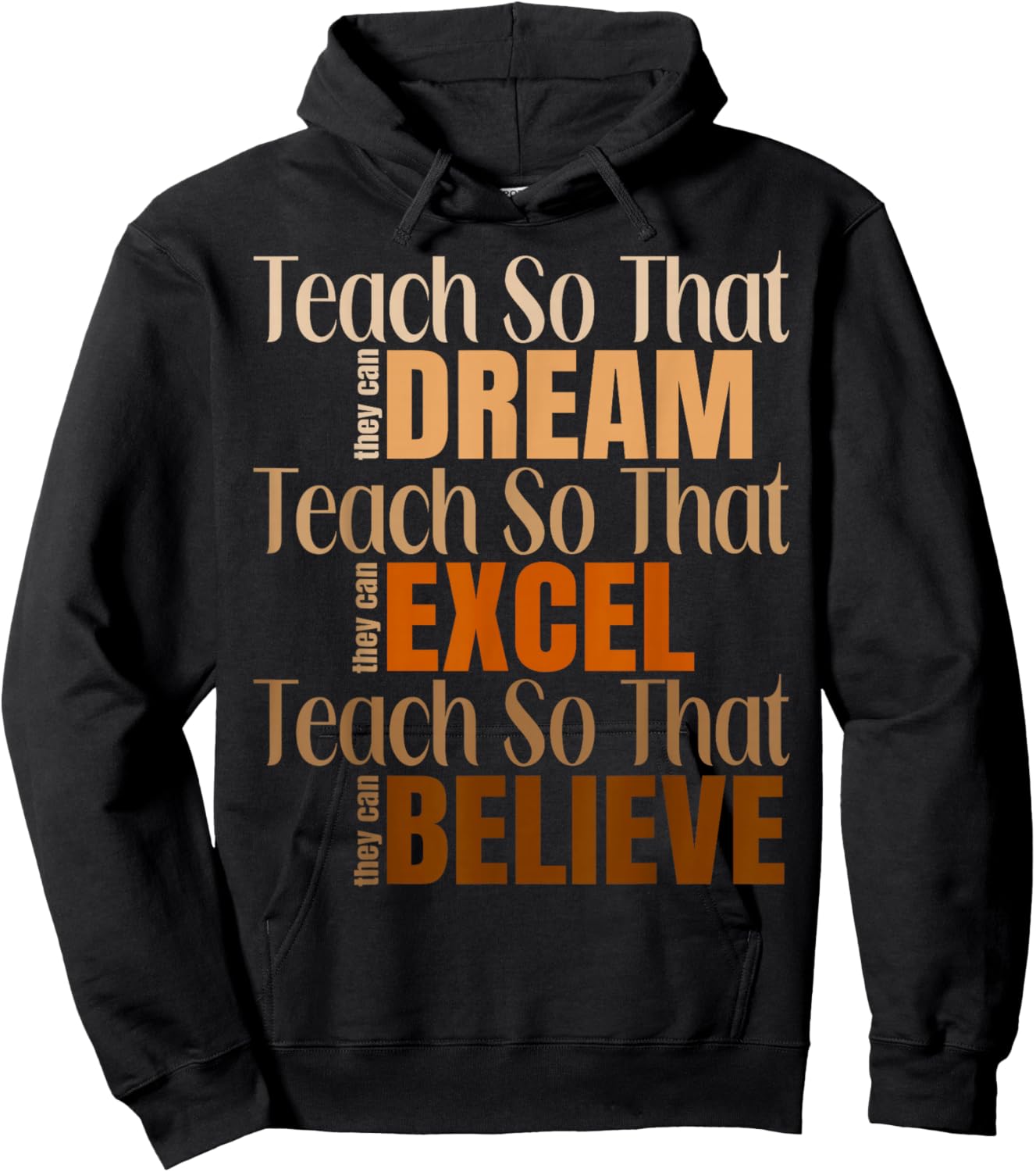 Teach So That They Can Dream Black History Month Teachers Hoodie - Hoodie | Black
