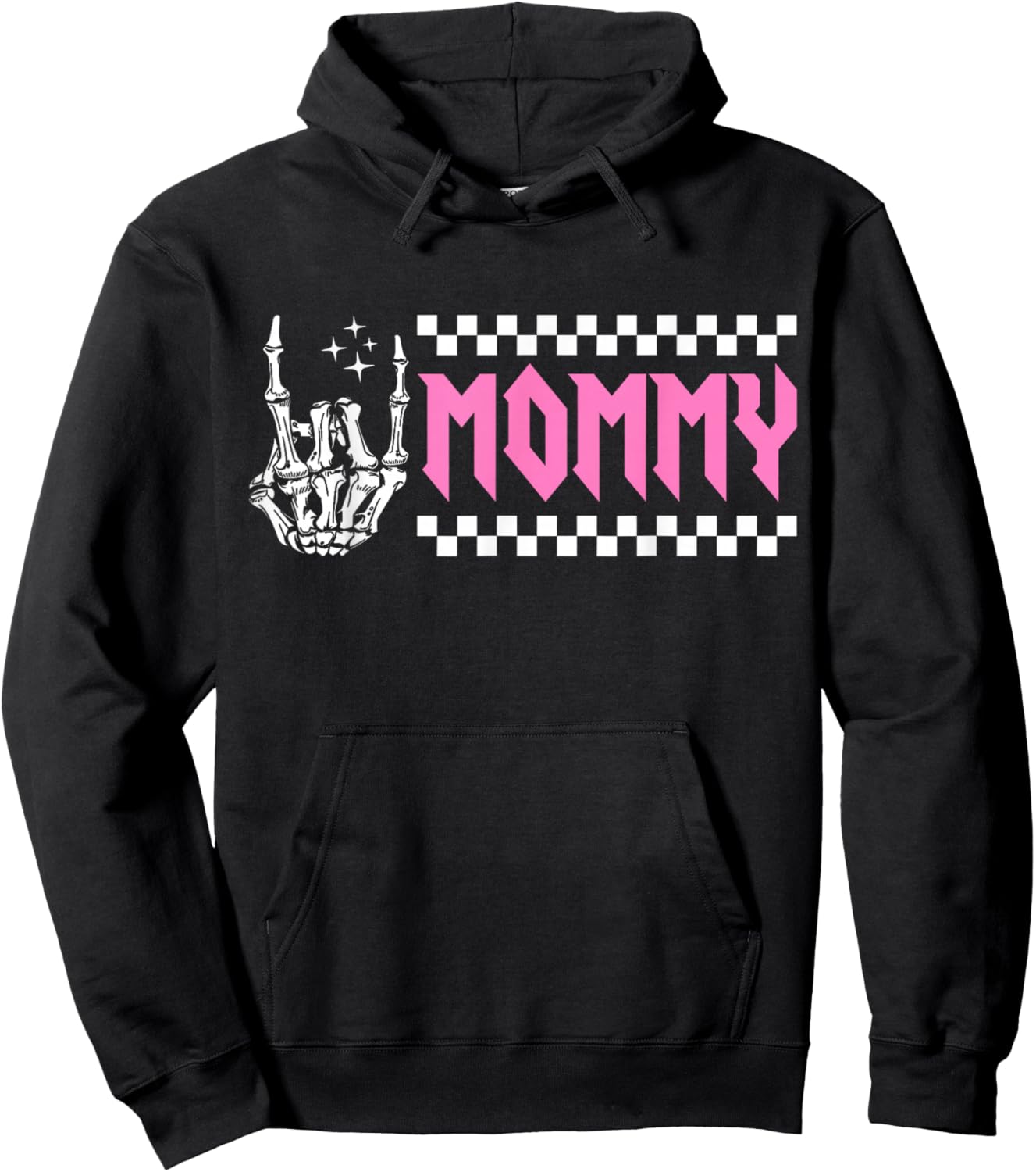 Mommy Family Birthday Matching Bad Two The Bone Bday Hoodie - Hoodie | Black