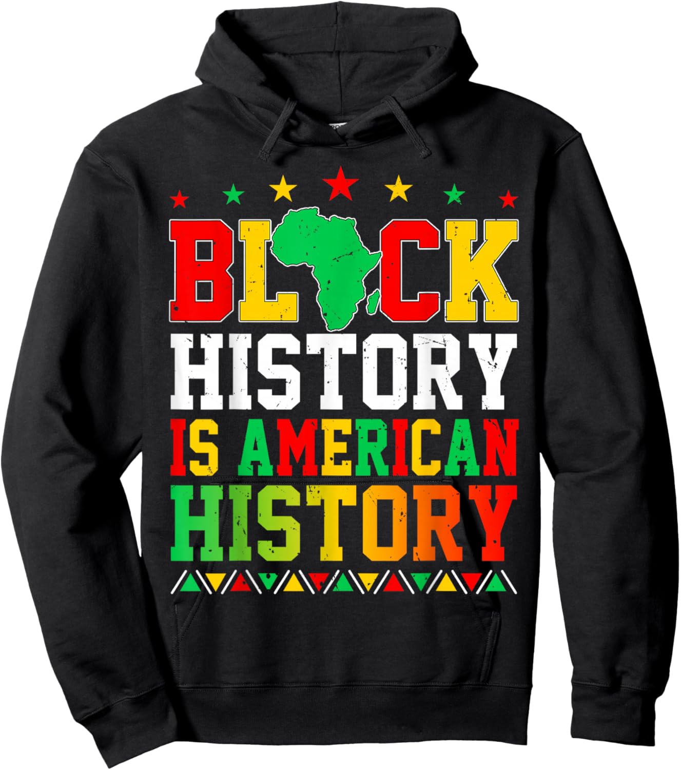 Black History is American History African Men Women Kids Hoodie - Hoodie | Black
