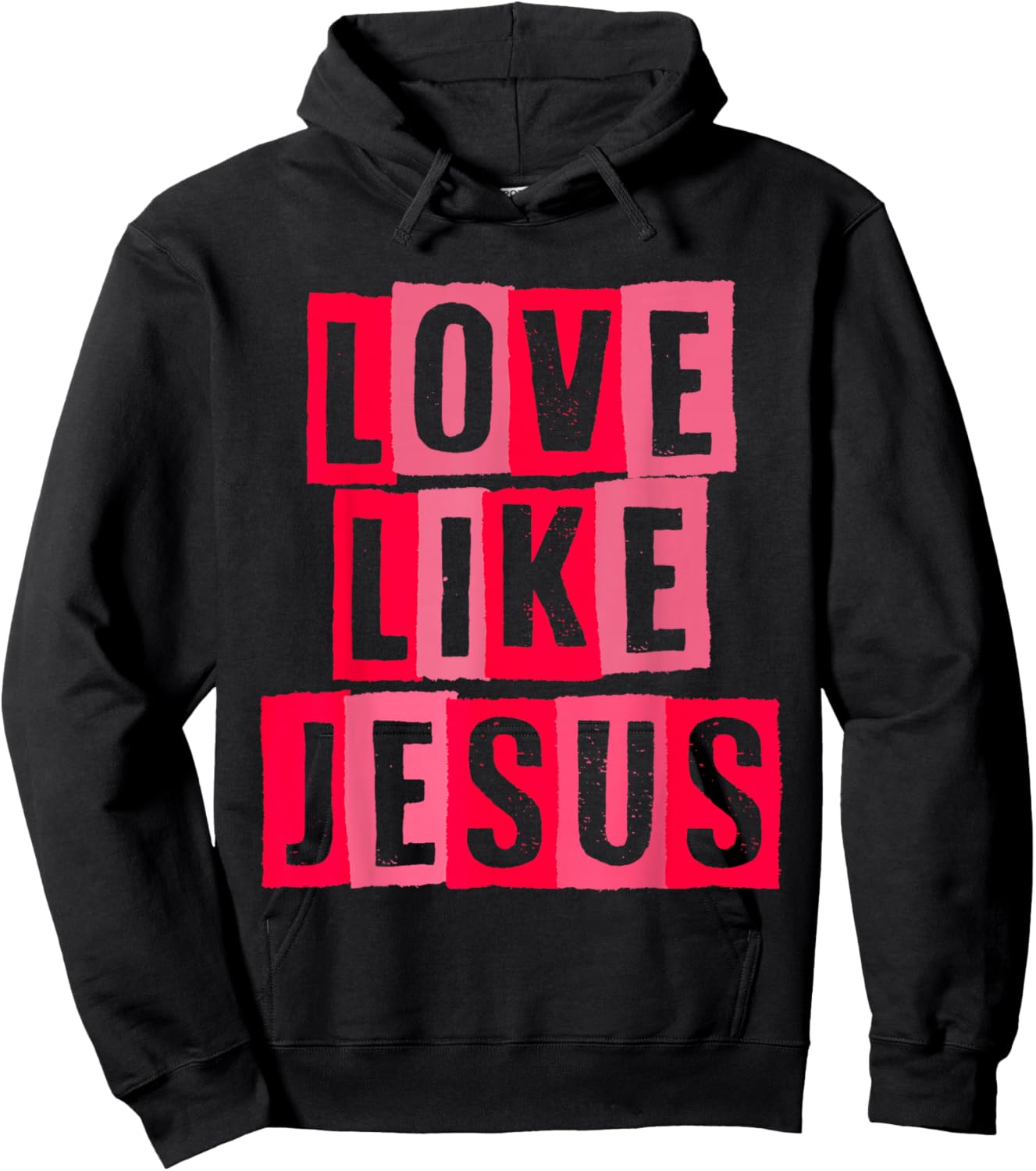 Love Like Jesus Hoodie - Hoodie | Black