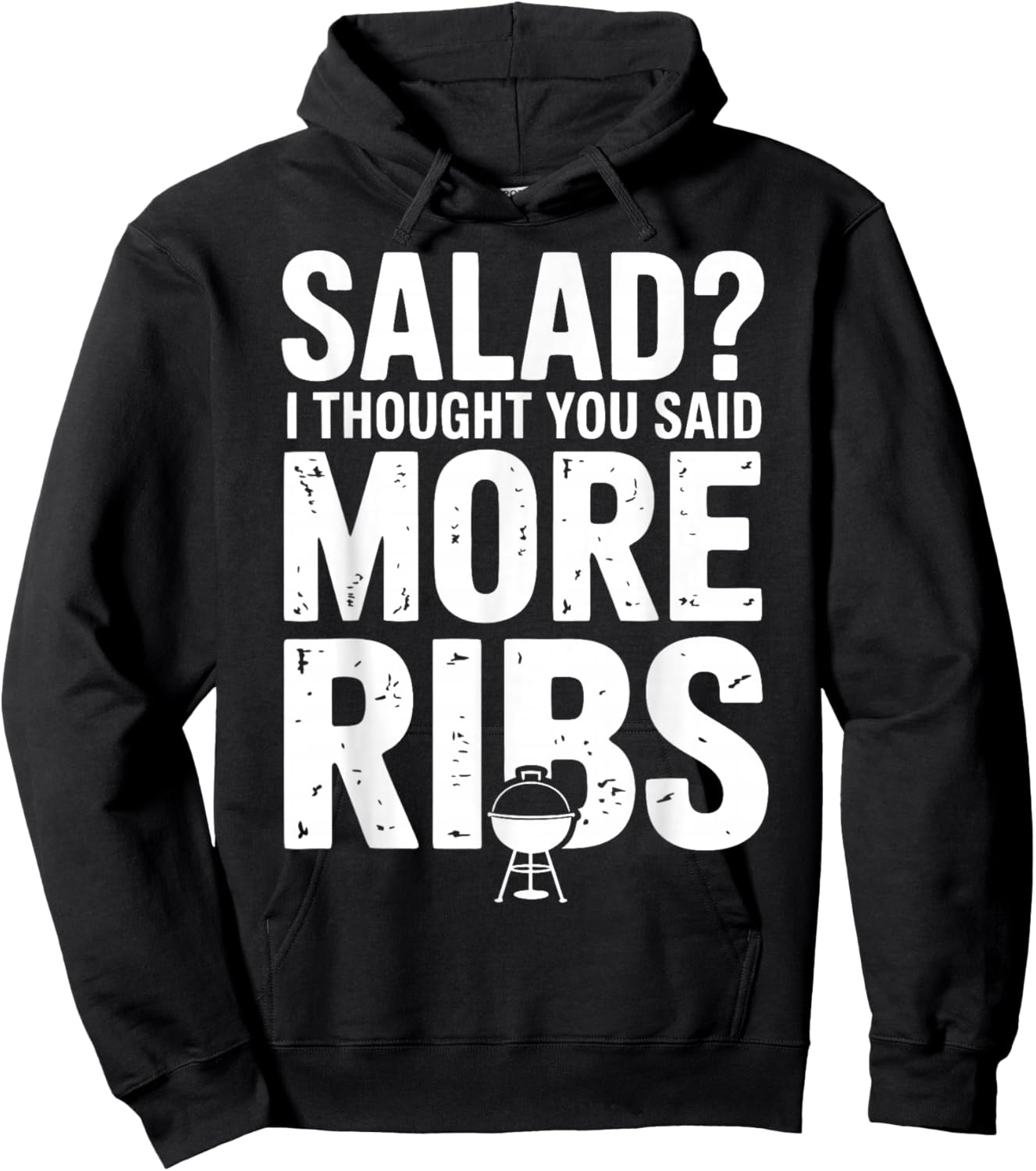 Hilarious Barbeque BBQ Pitmaster Grill Ribs Hoodie - Hoodie | Black