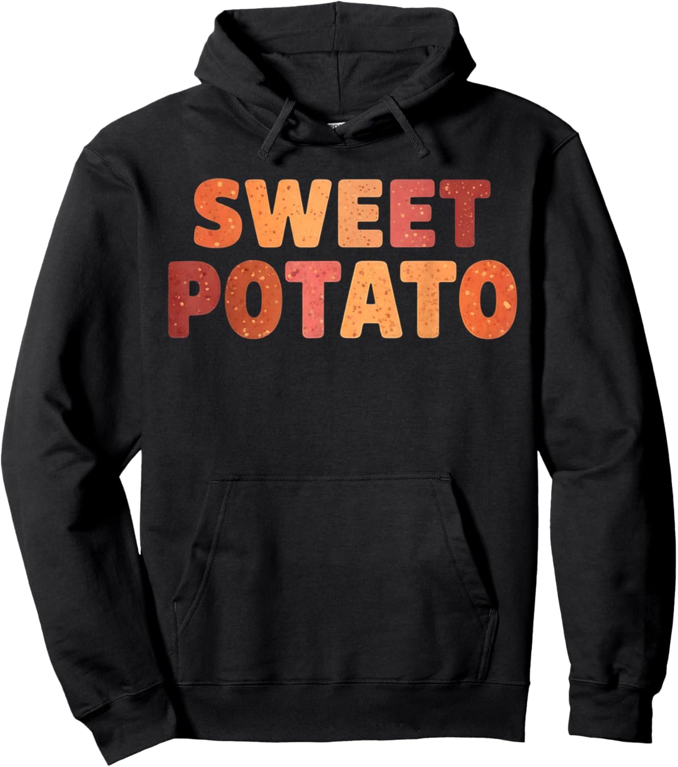 Sweet Potato Grouchy Potato Hoodie - Hoodie | Black