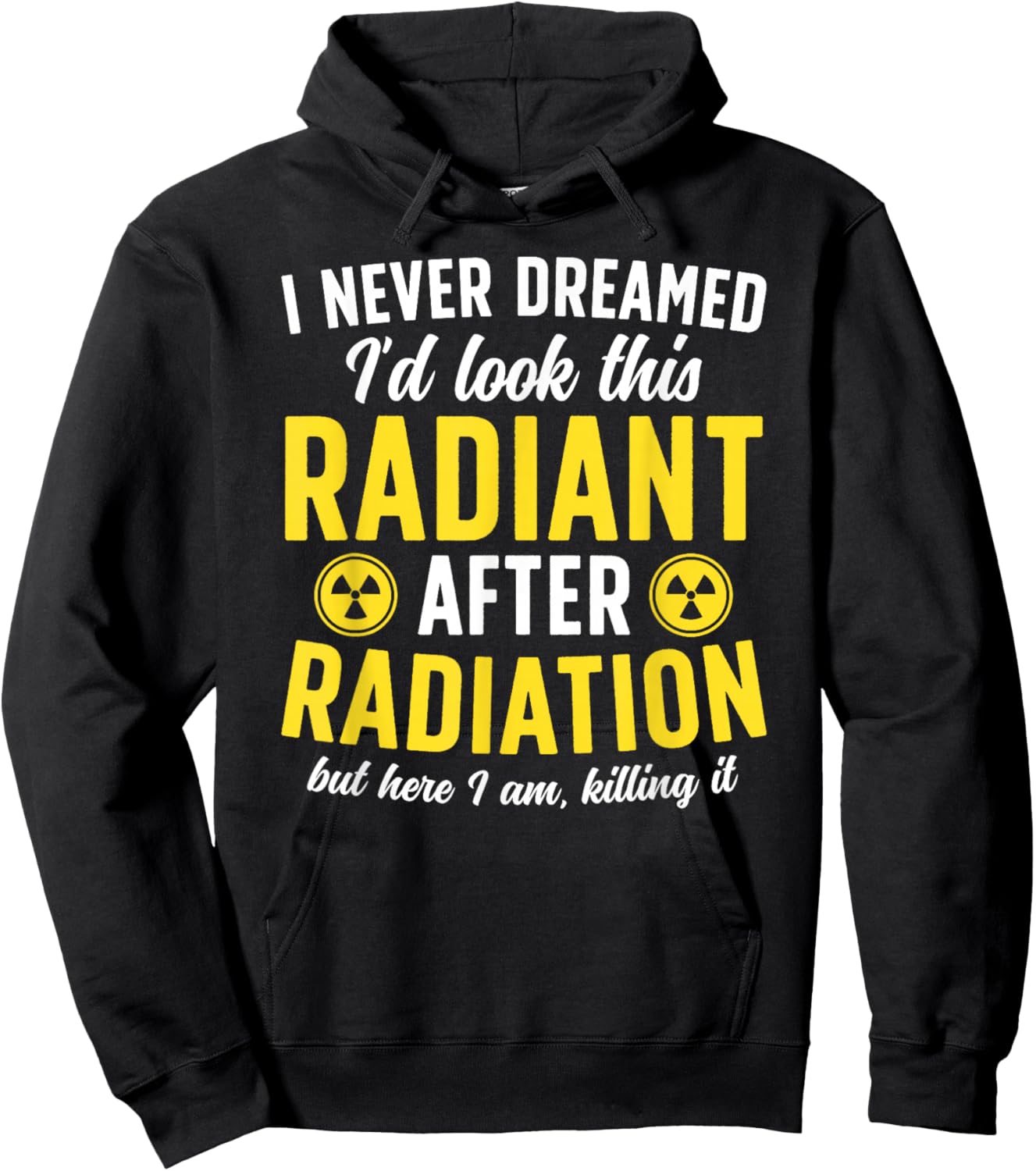 Last Day of Radiation Funny End of Radiation Survivor Hoodie - Hoodie | Black