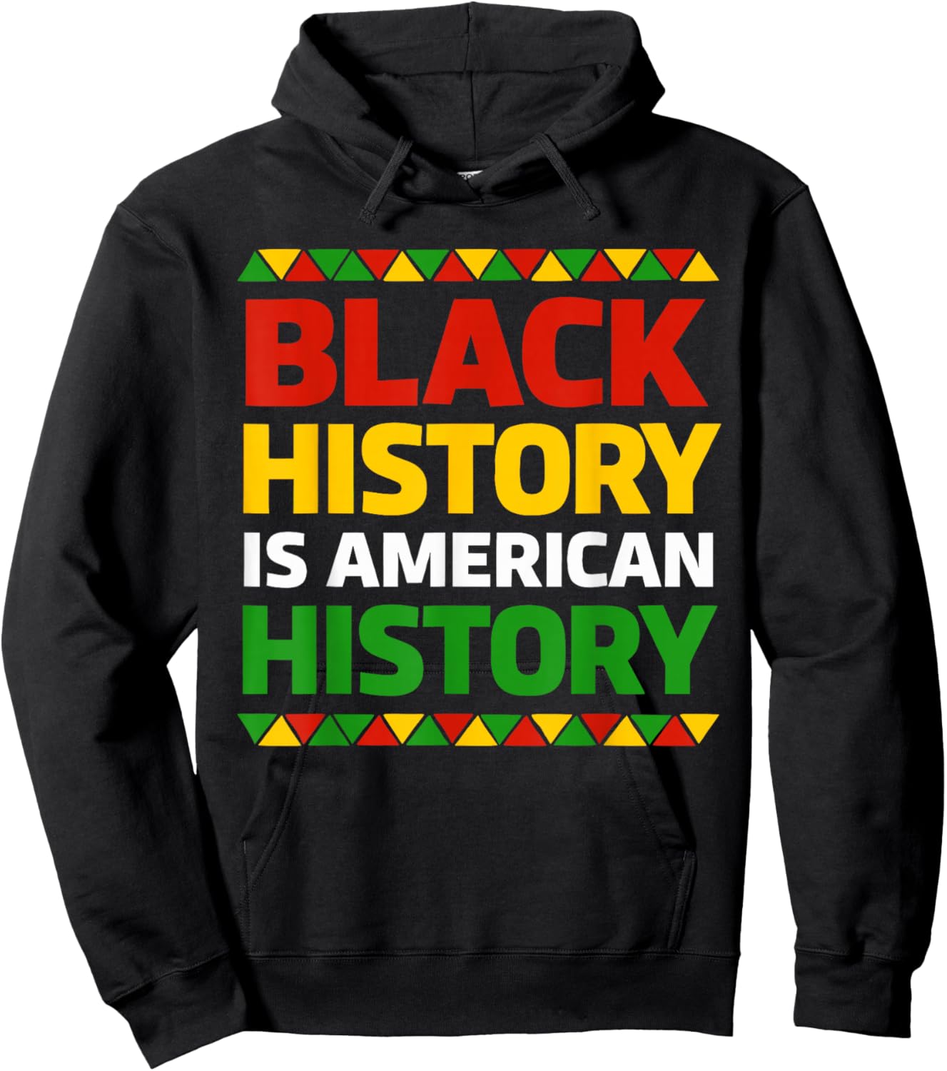 Black History is American History African Attire Women Kids Hoodie - Hoodie | Black
