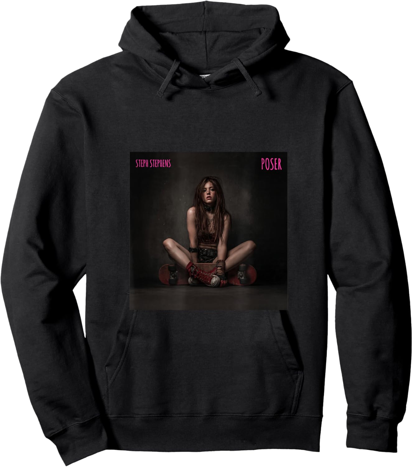 Poser Album Cover Hoodie - Hoodie | Black
