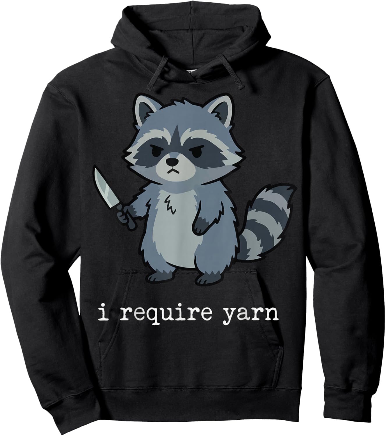 I Require Yarn Hoodie - Hoodie | Black