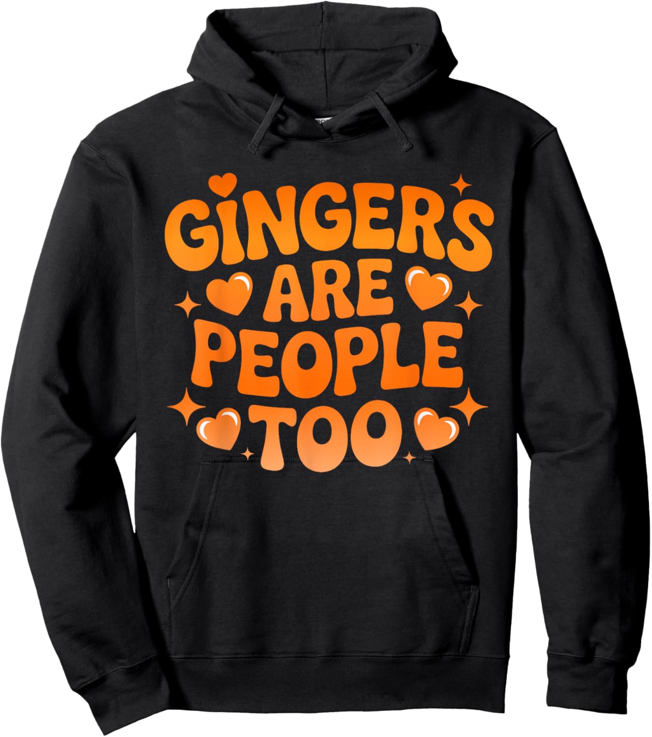 Gingers are People Too Shirts for Team Redhead Hoodie - Hoodie | Black