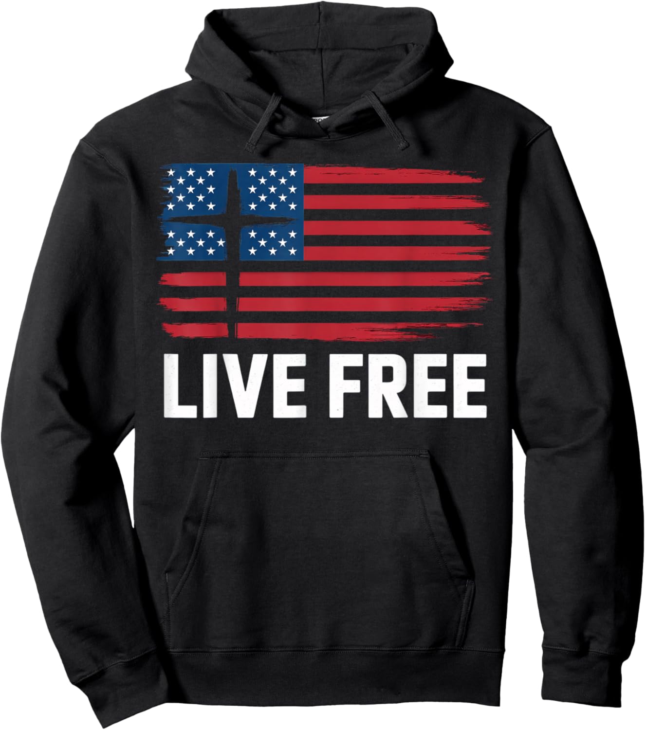 Live Free Hoodie - Hoodie | Black