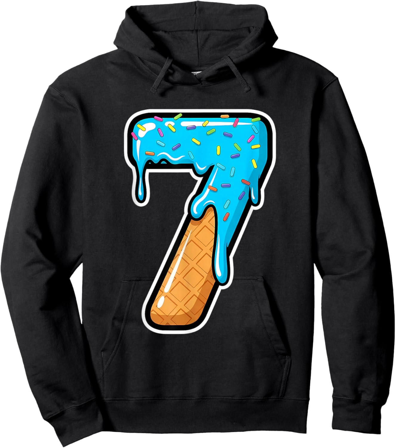 67 Halloween Costume Duo Matching Number 6 and 7 Outfit Hoodie - Hoodie | Black