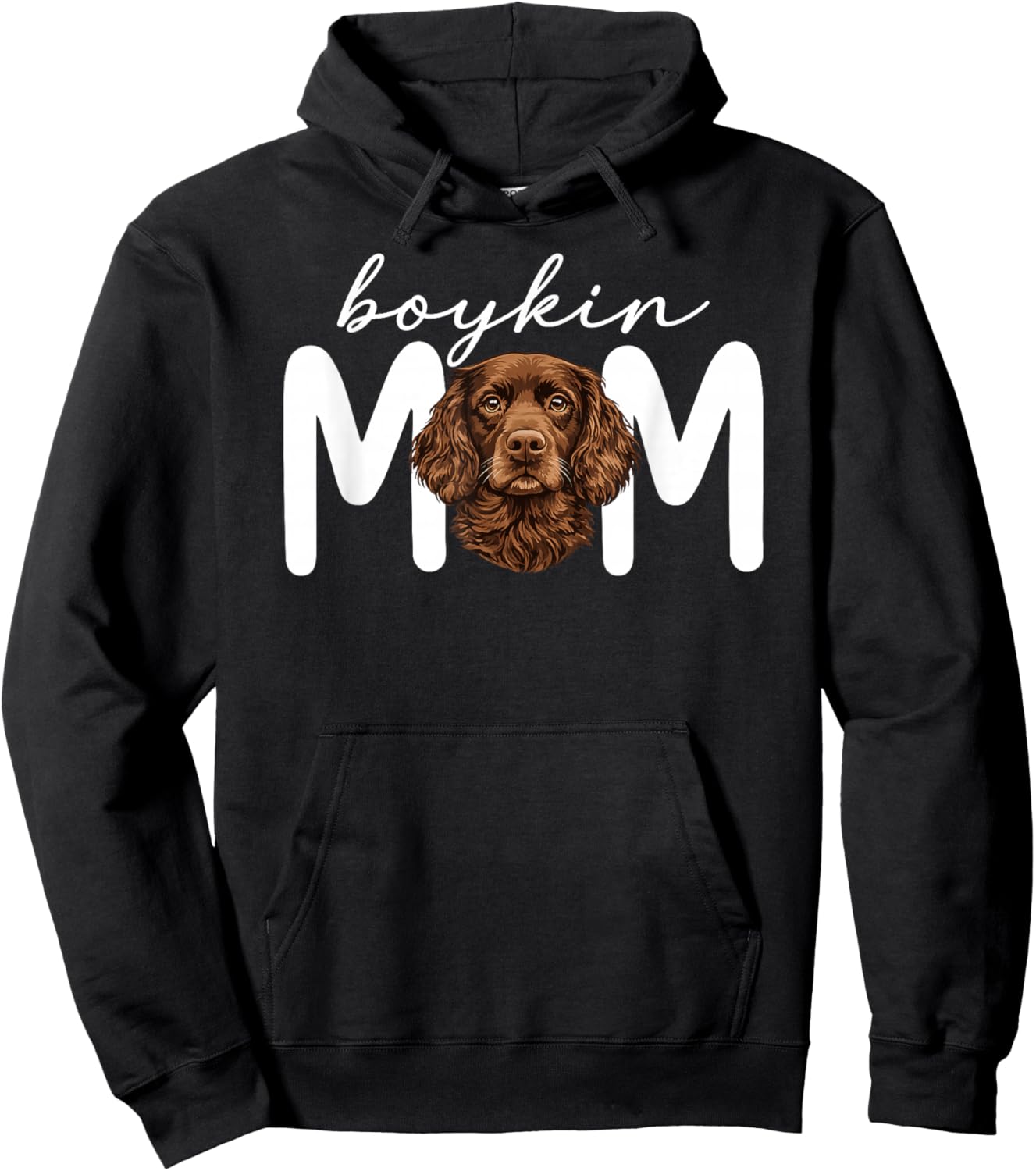 Boykin Spaniel Mom Boykin Spaniel Owner Hoodie - Hoodie | Black