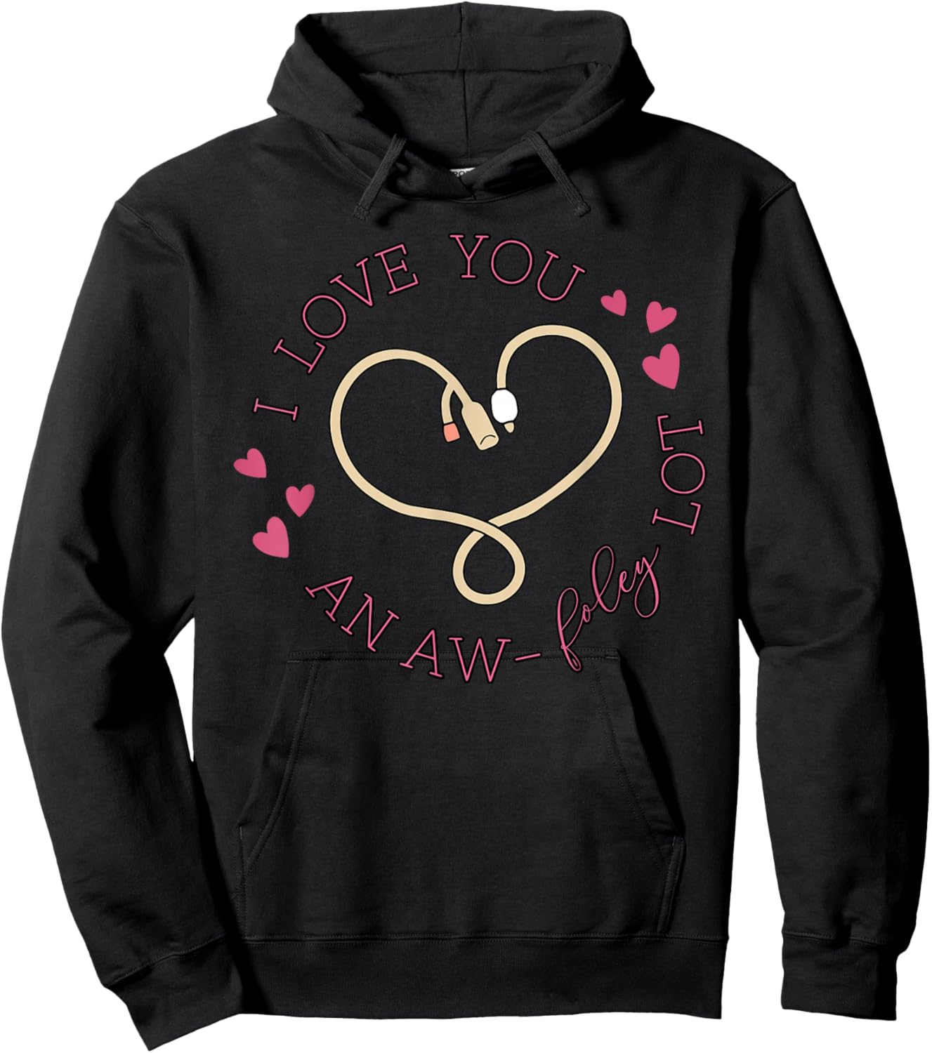 Urology Valentine Day Urologist Nurse Kidney Squad Med Surg Hoodie - Hoodie | Black