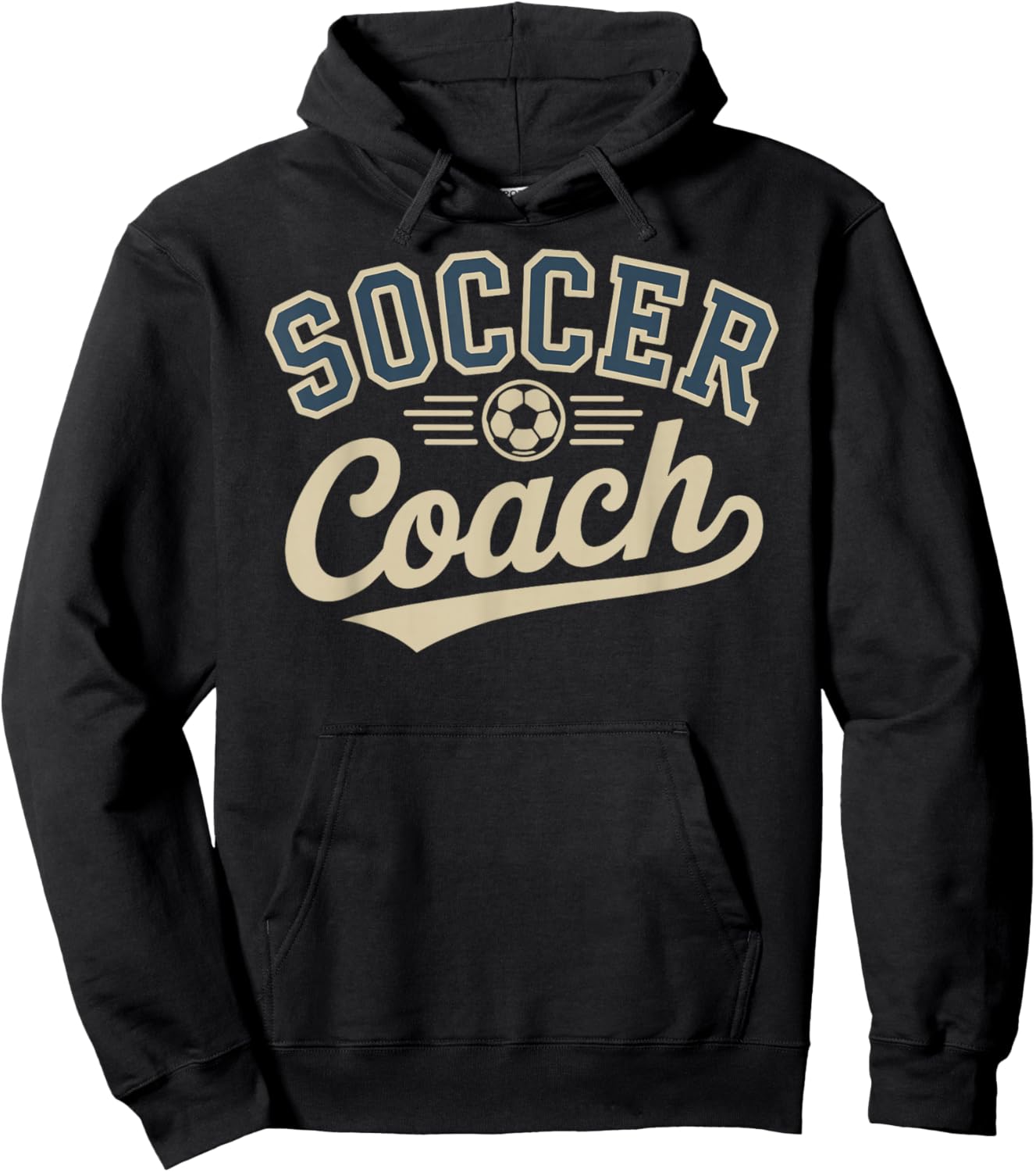 Soccer Coach Hoodie - Hoodie | Black