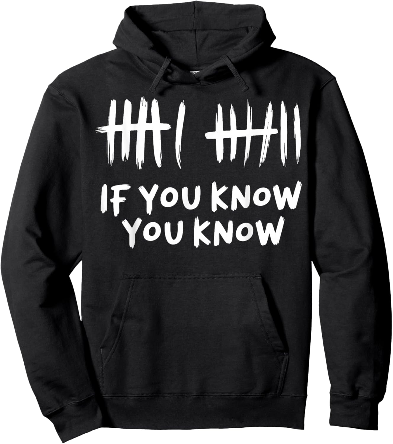 6 7 If You Know You Know Hoodie - Hoodie | Black