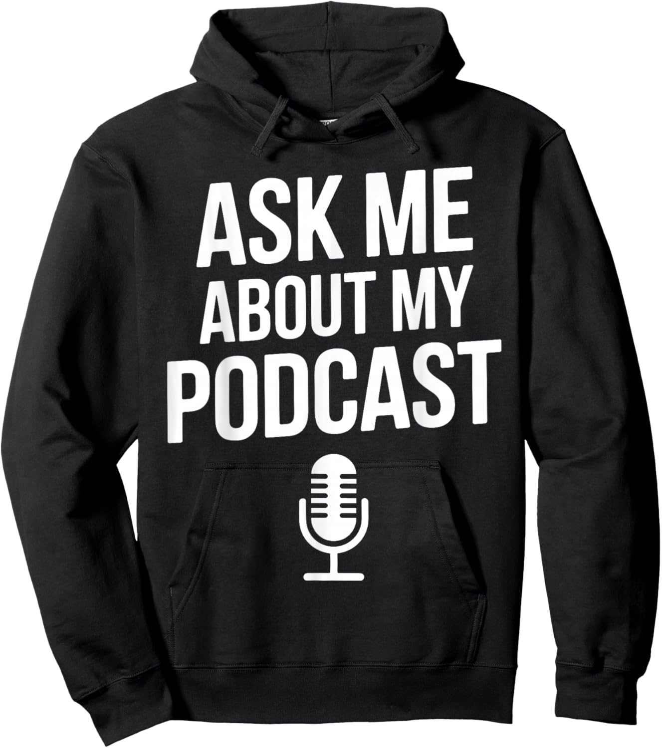 Best Podcast Art Women Podcasting Podcaster Podcast Hoodie - Hoodie | Black
