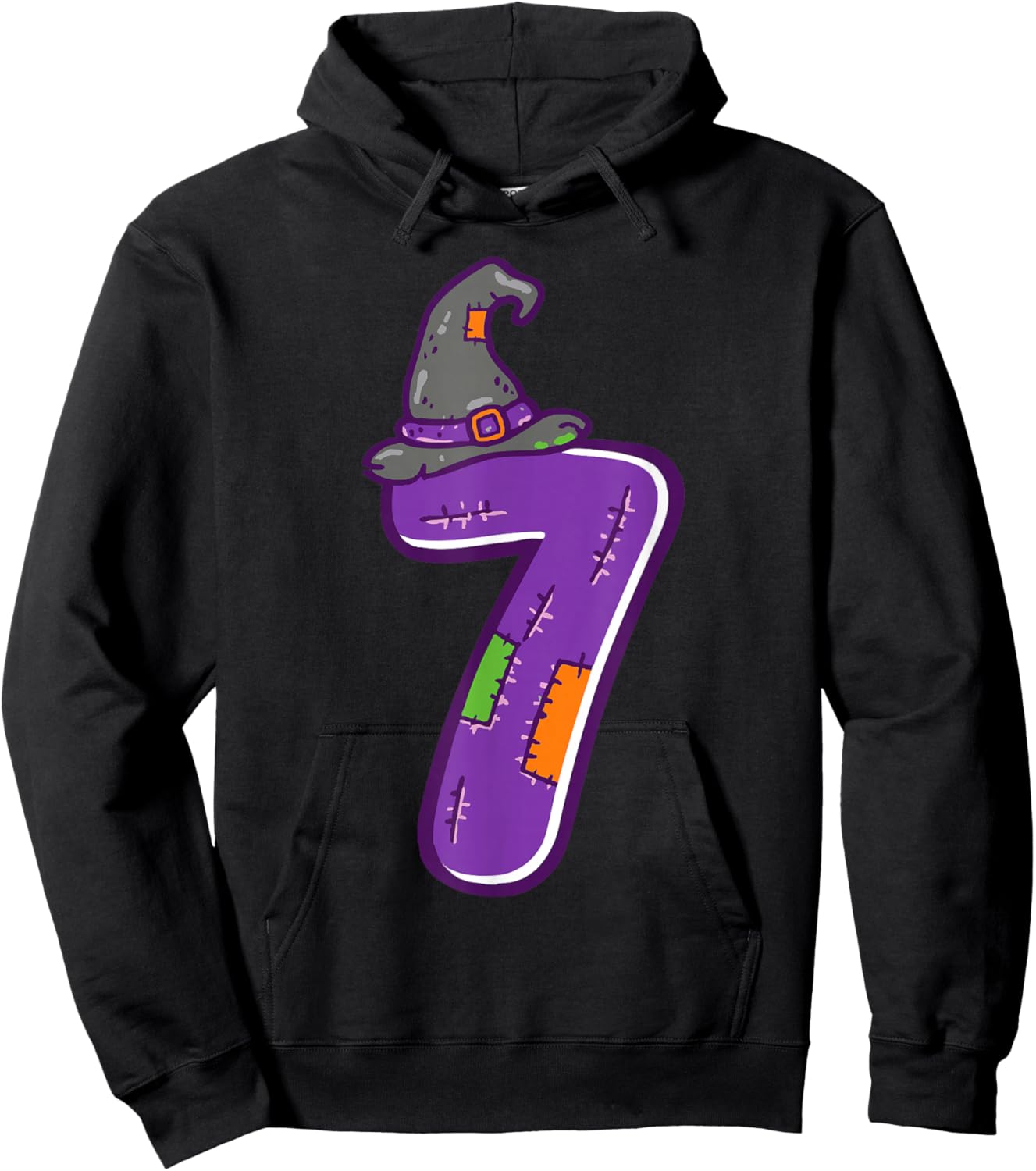 Six Seven Meme Matching Halloween Costume Hoodie - Hoodie | Black