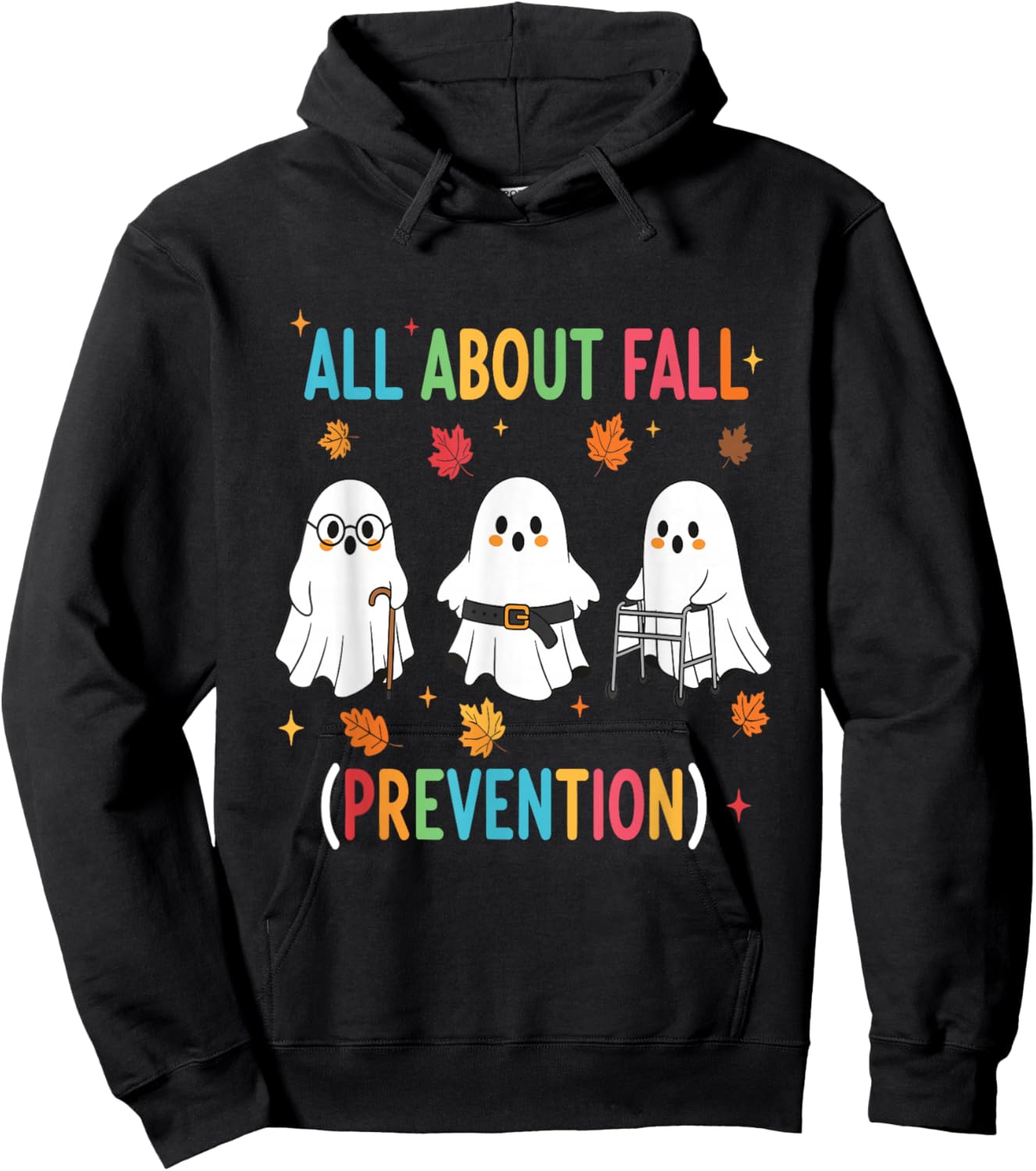 Nurse All About Fall Prevention Fall Physical Therapy PT OT Hoodie - Hoodie | Black