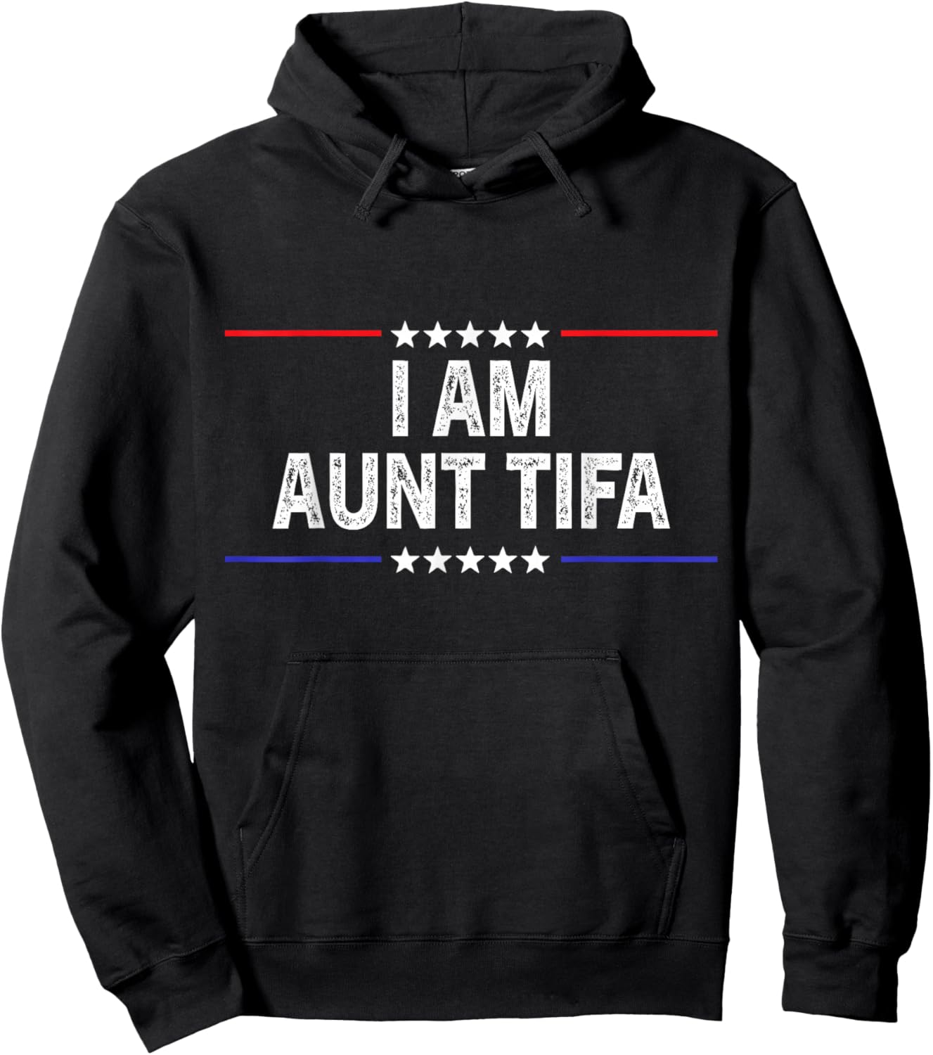 I Am Aunt Tifa American Hoodie - Hoodie | Black