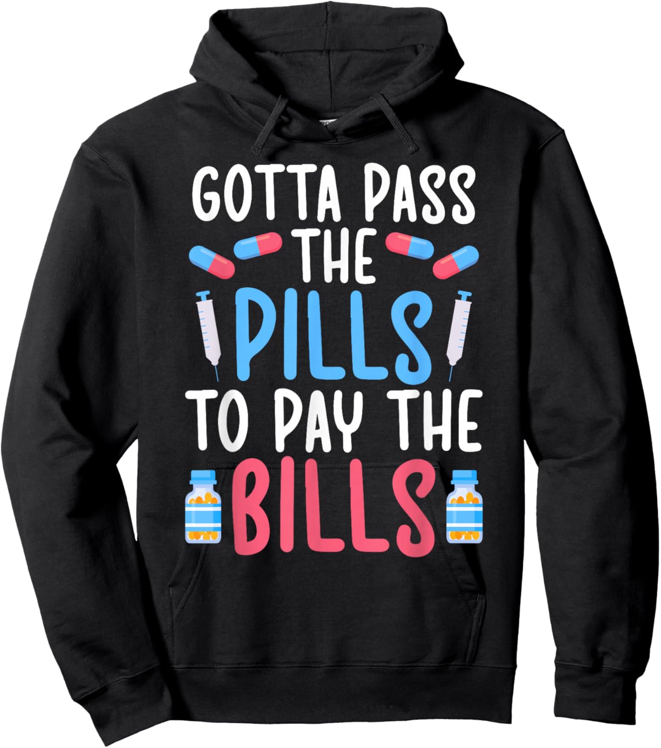 Medication Aide Funny Med Aide Medication Aides Hoodie - Hoodie | Black