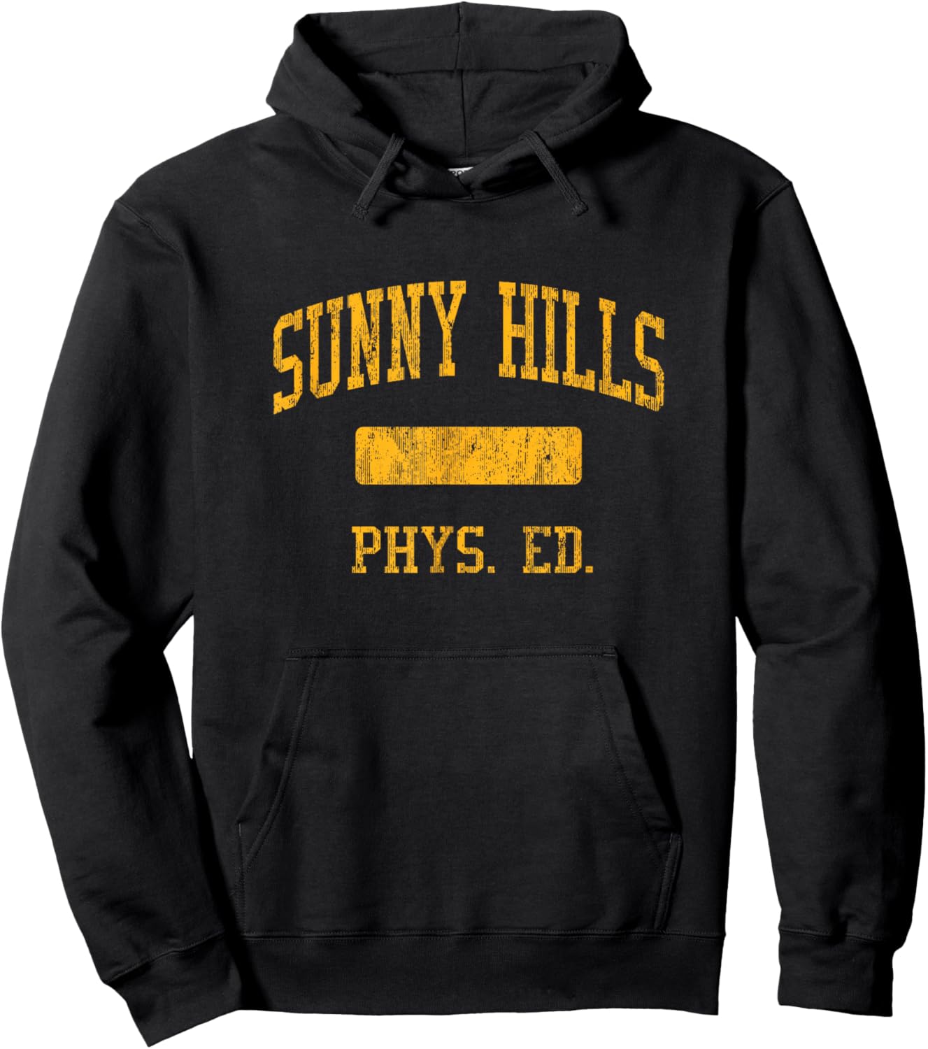 Sunny Hills High School HS Fullerton CA PHYS Ed Hoodie - Hoodie | Black