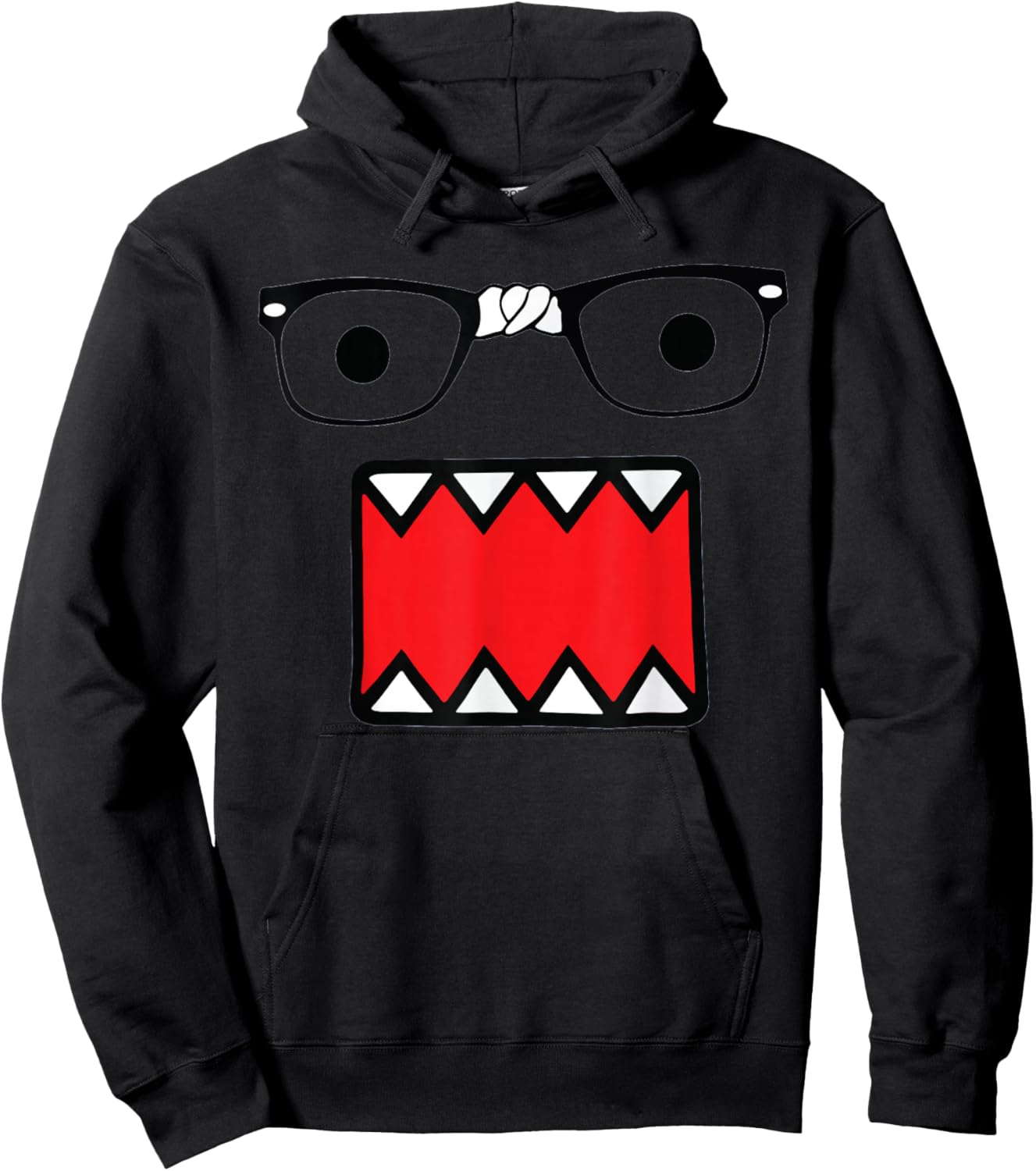 Broken Glass domo Hoodie - Hoodie | Black