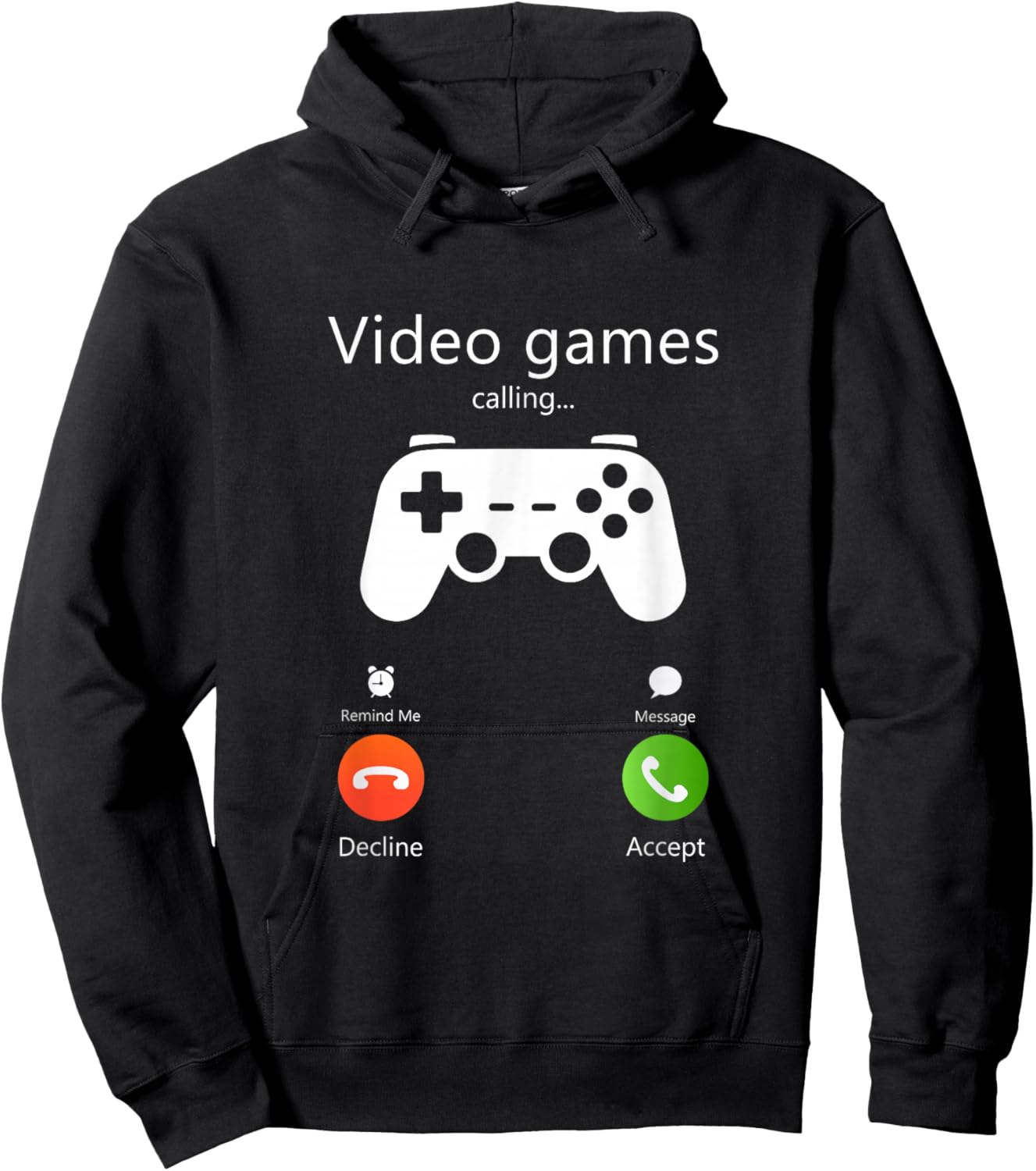 Video Games are Calling Funny Gaming Retro Gamer Gifts Hoodie - Hoodie | Black
