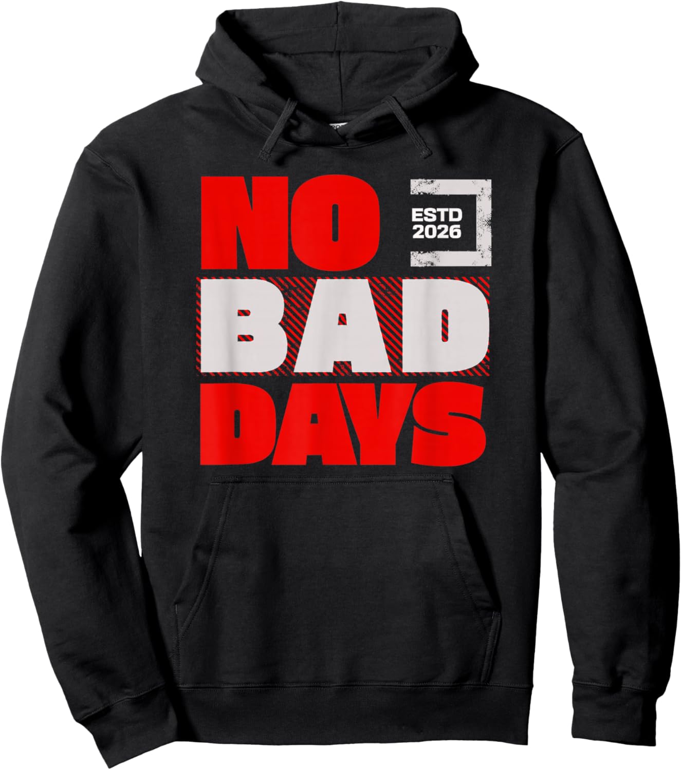 Vibes - Attitude No Bad Days Hoodie - Hoodie | Black
