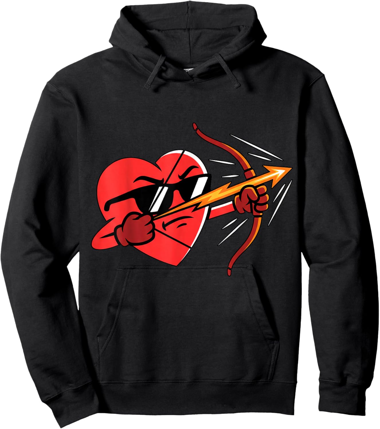 Archery Valentines Day Hoodie - Hoodie | Black