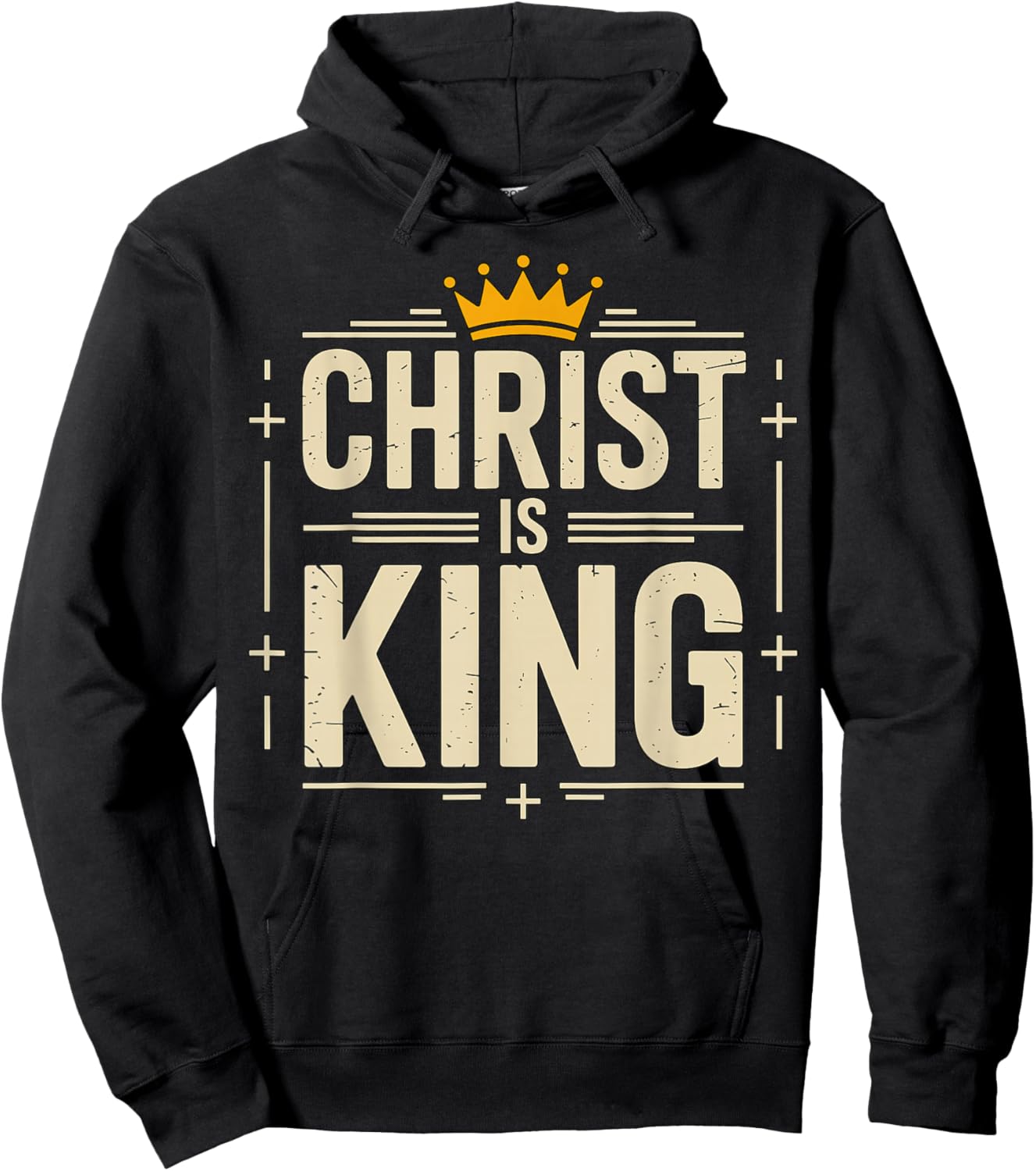 Christ is King Christian Hoodie - Hoodie | Black