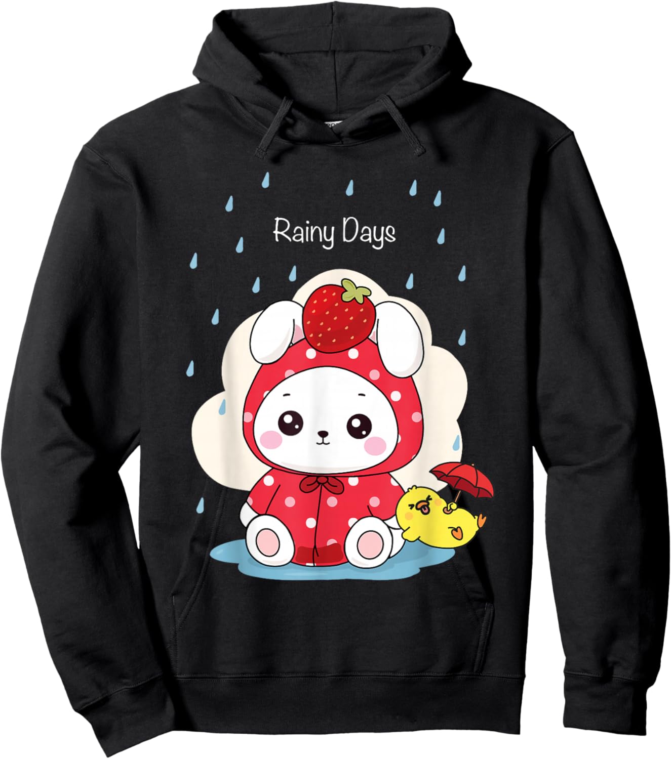 Rainy Days Hoodie - Hoodie | Black