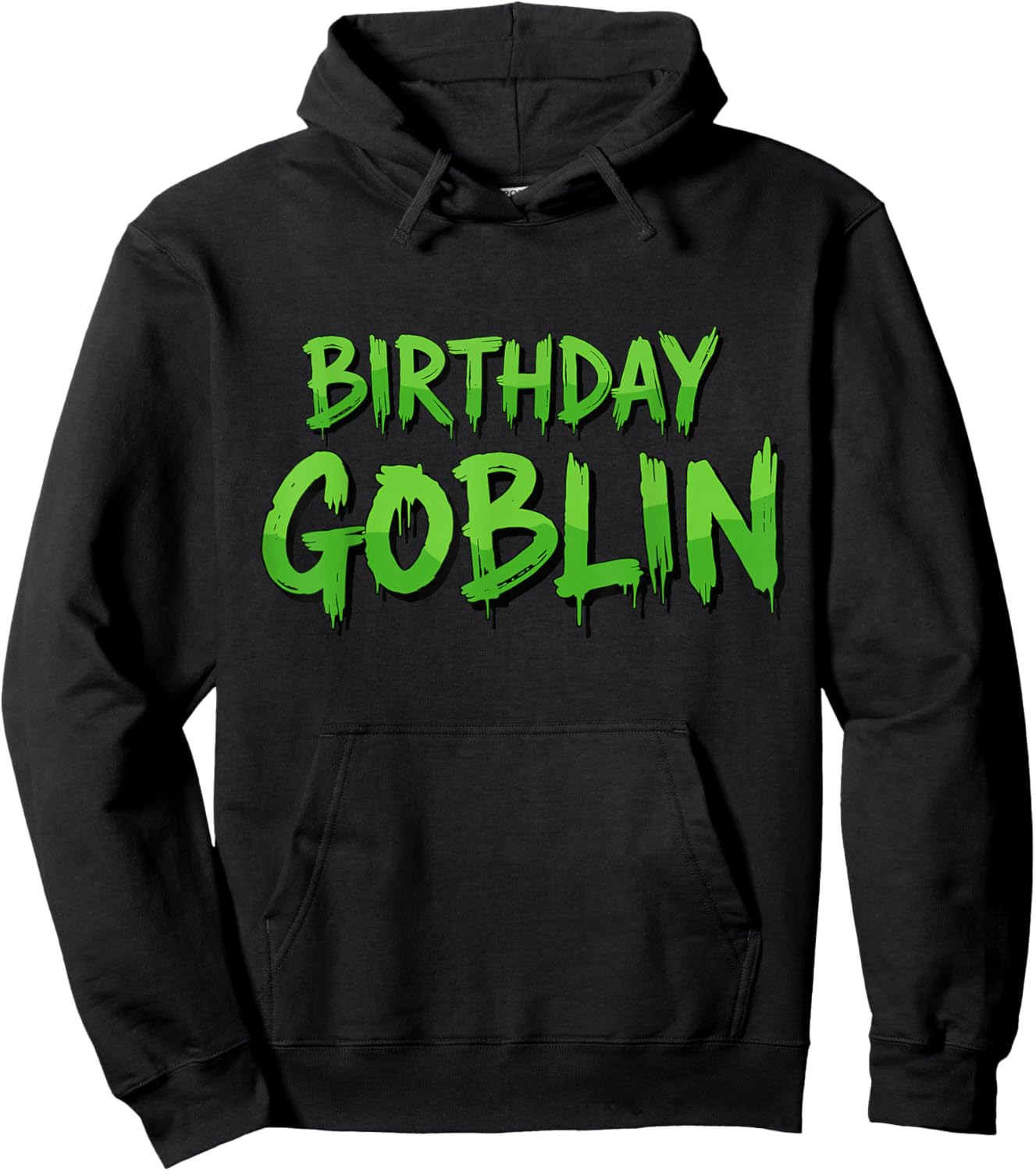 Birthday Goblin Funny Viral Gen Z Bday Party Costume for Boy Hoodie - Hoodie | Black