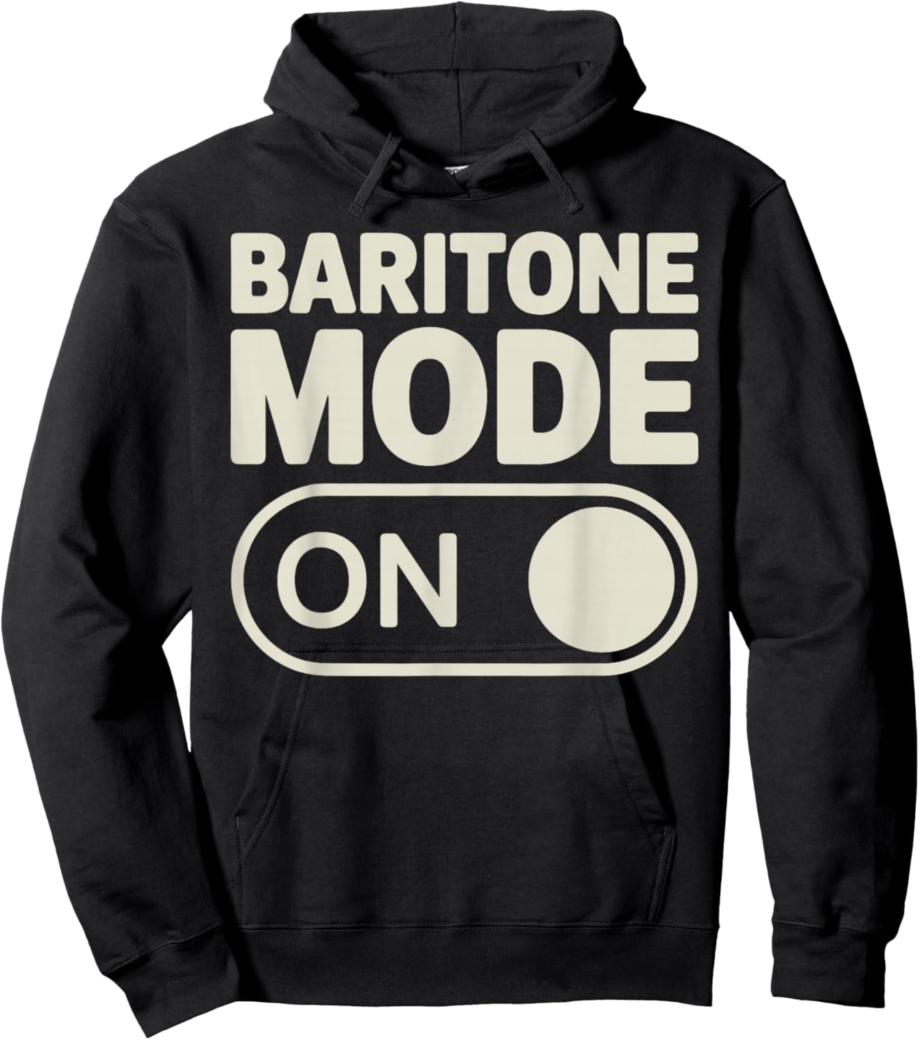 Baritone Art Women Marching Band Baritone Player Hoodie - Hoodie | Black