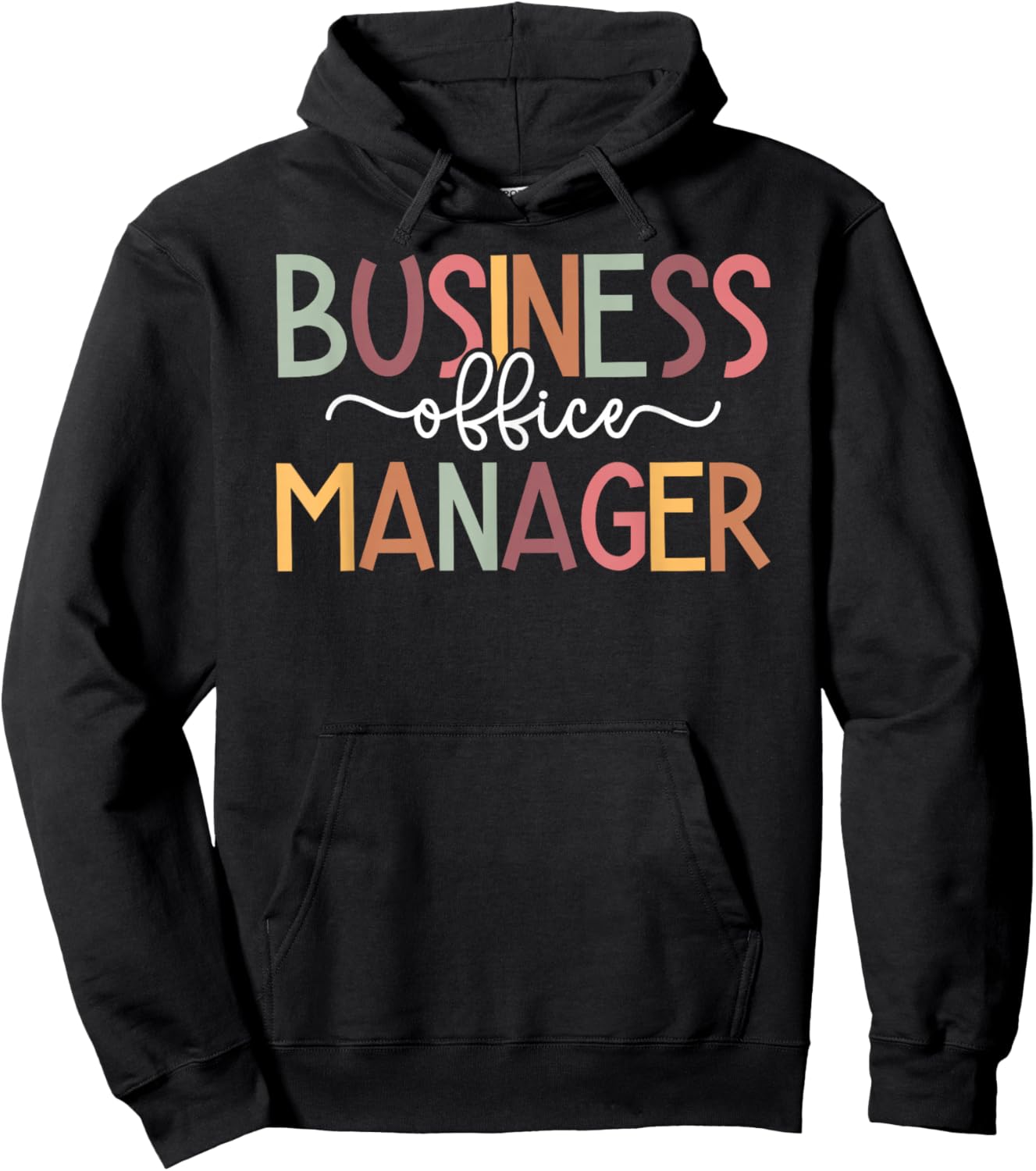 Business Office Manager Office Management Hoodie - Hoodie | Black