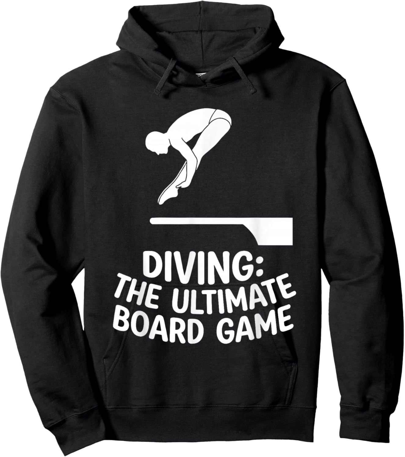 Diving The Ultimate Board Game Funny Design Hoodie - Hoodie | Black