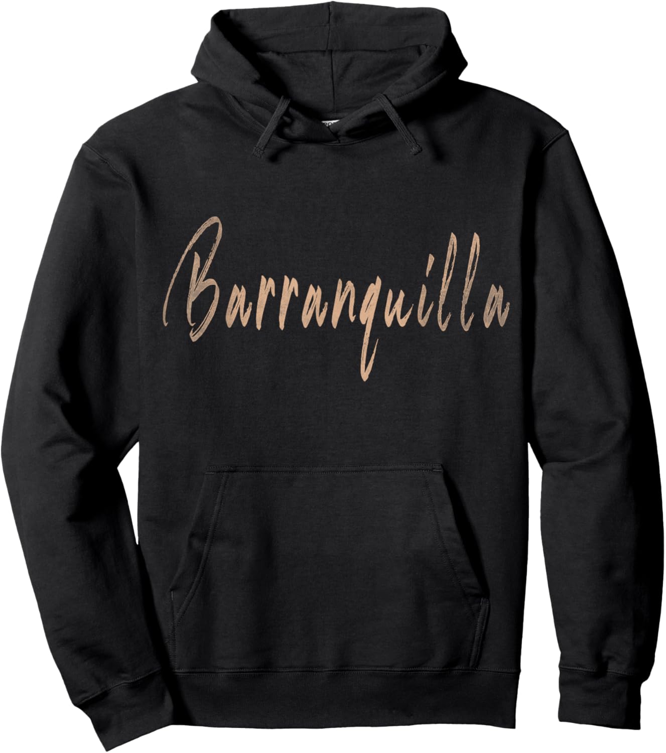 Barranquilla Colombia Vintage Elegant Design Hoodie - Hoodie | Black