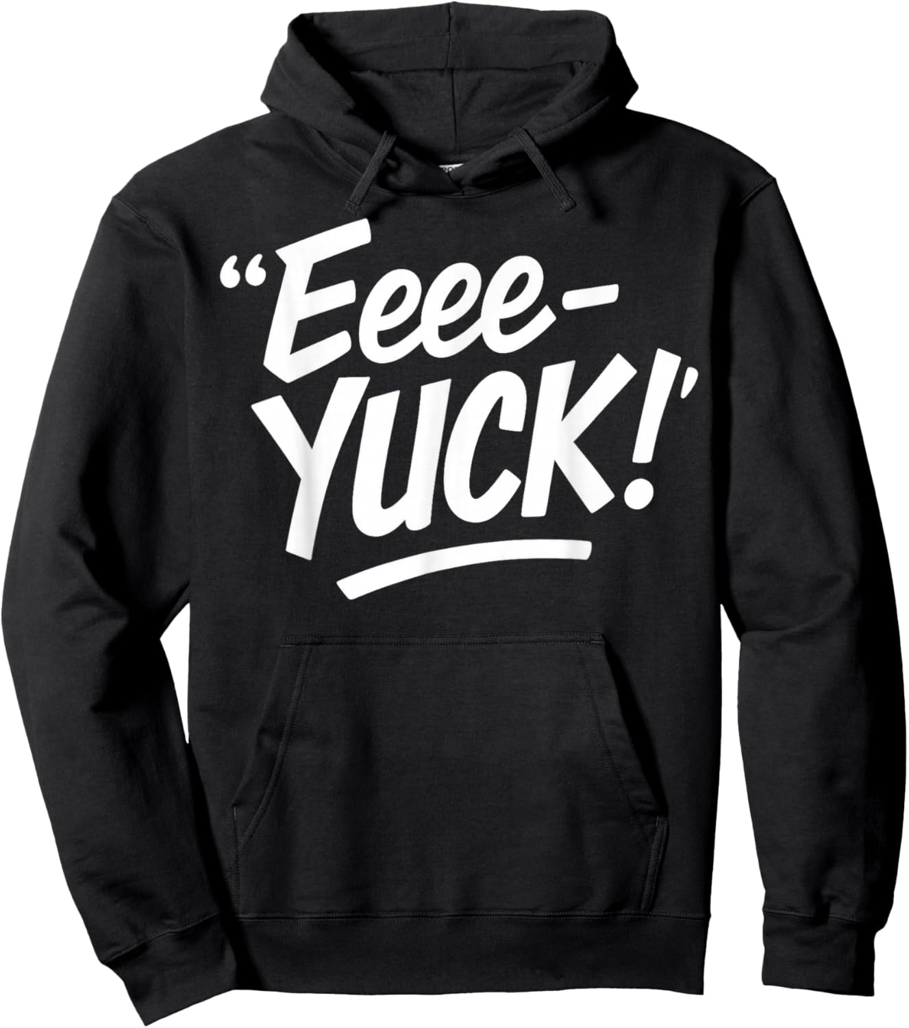 T-Shirt Hoodie - Hoodie | Black
