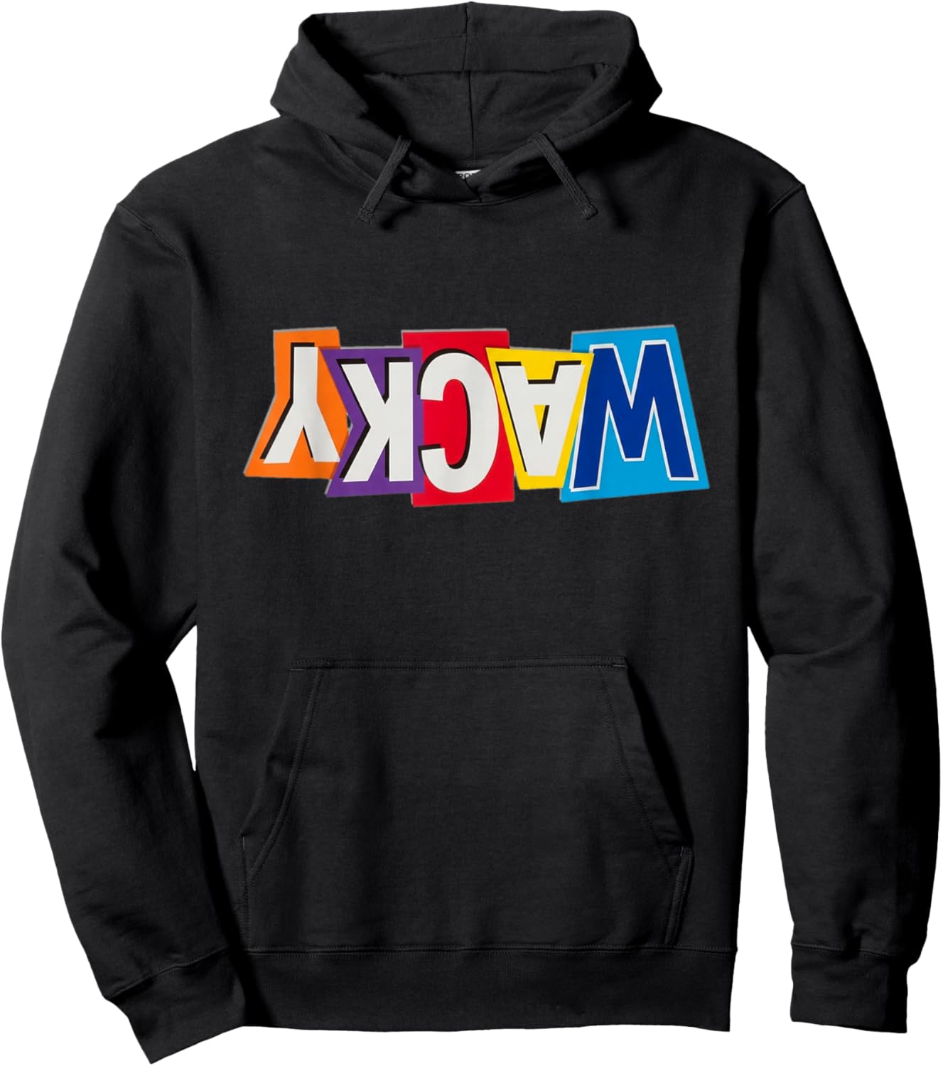 Wacky Costume Mismatch Day Outfit Hoodie - Hoodie | Black