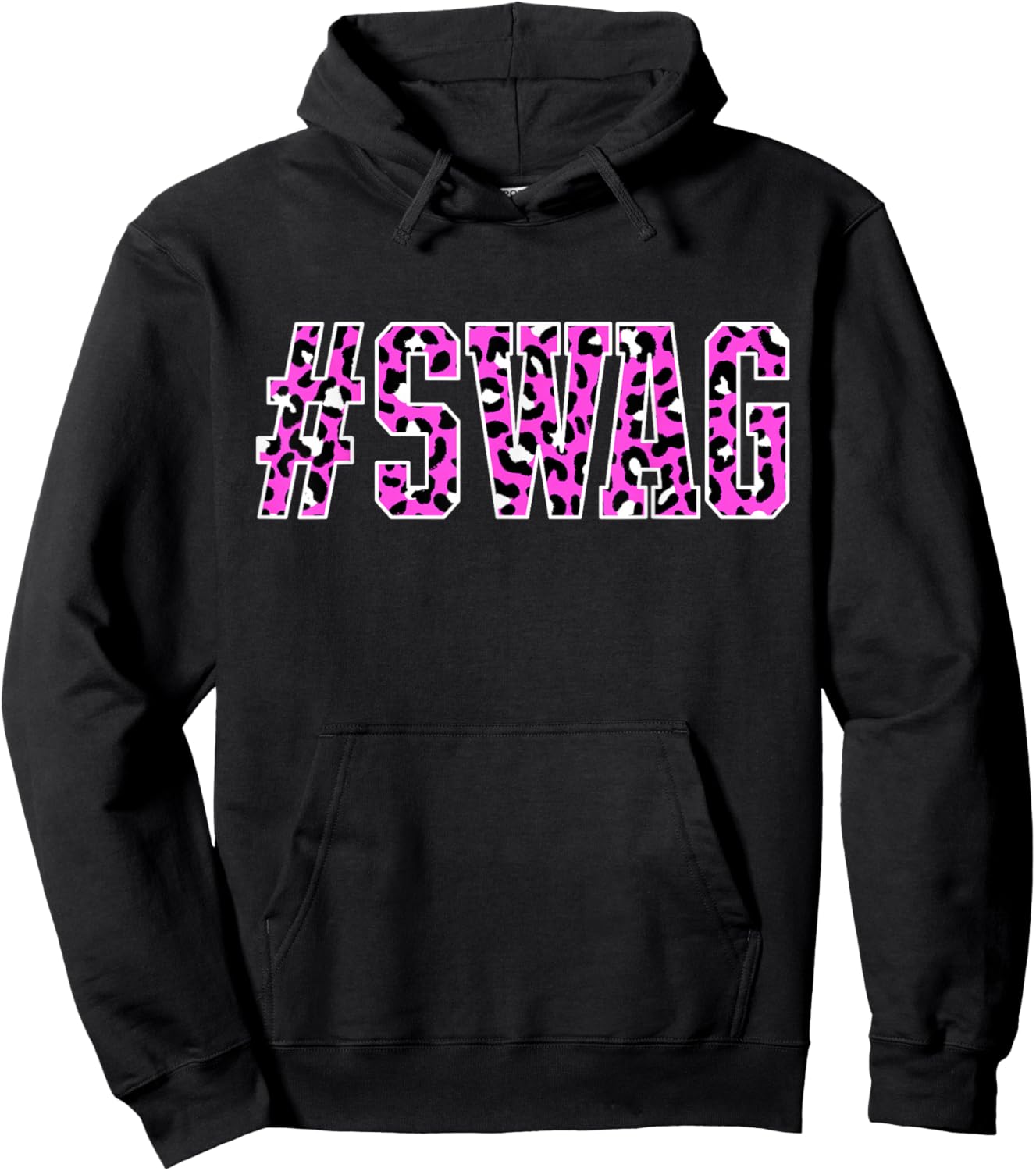 Hashtag Swag Hoodie - Hoodie | Black